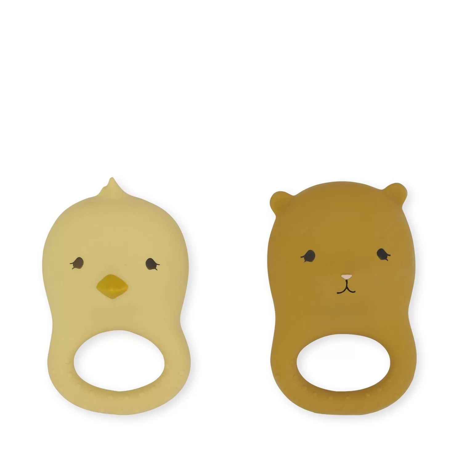 Konges Sløjd 2-Pak Bidering - Chicken/Bear