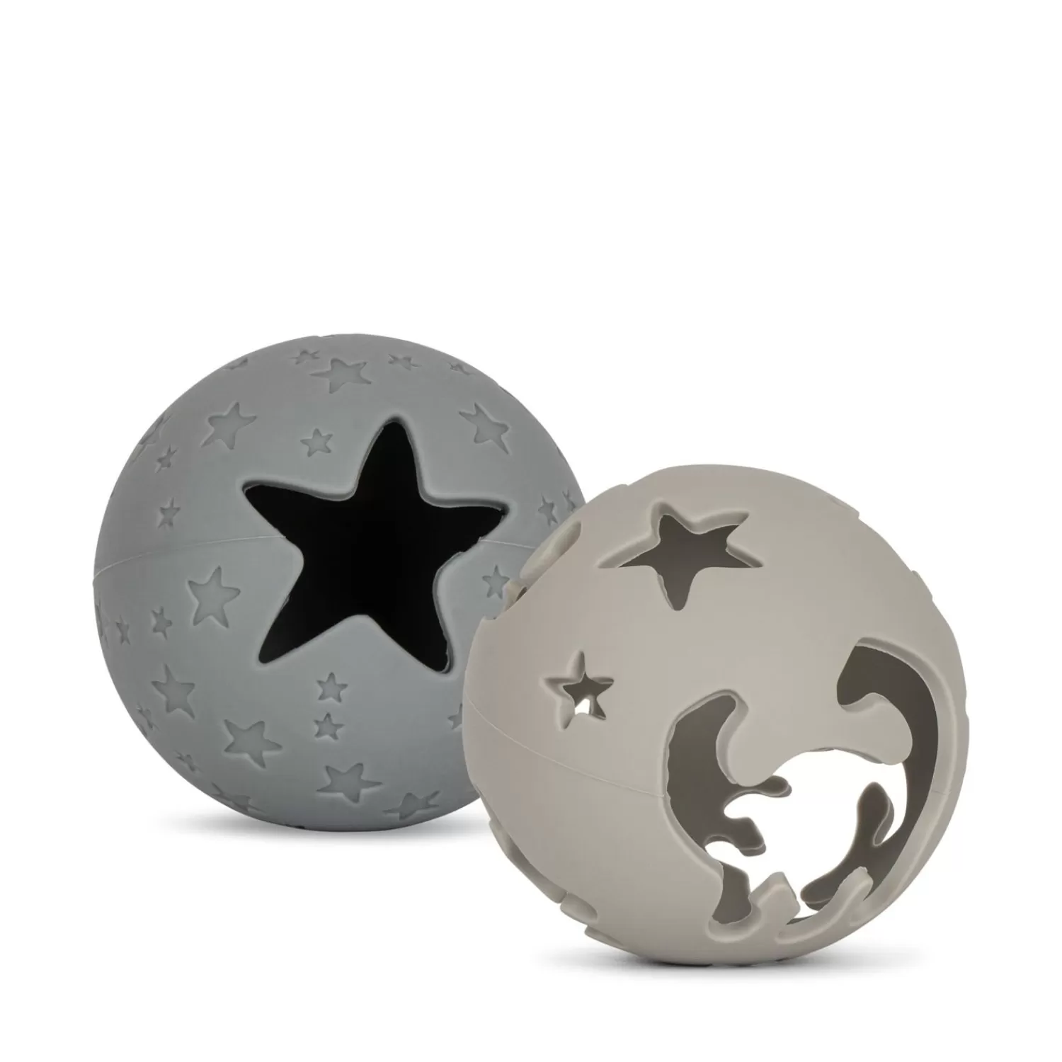 Konges Sløjd 2-Pak Dino-Aktivitetsbolde - Quarry Blue Mix