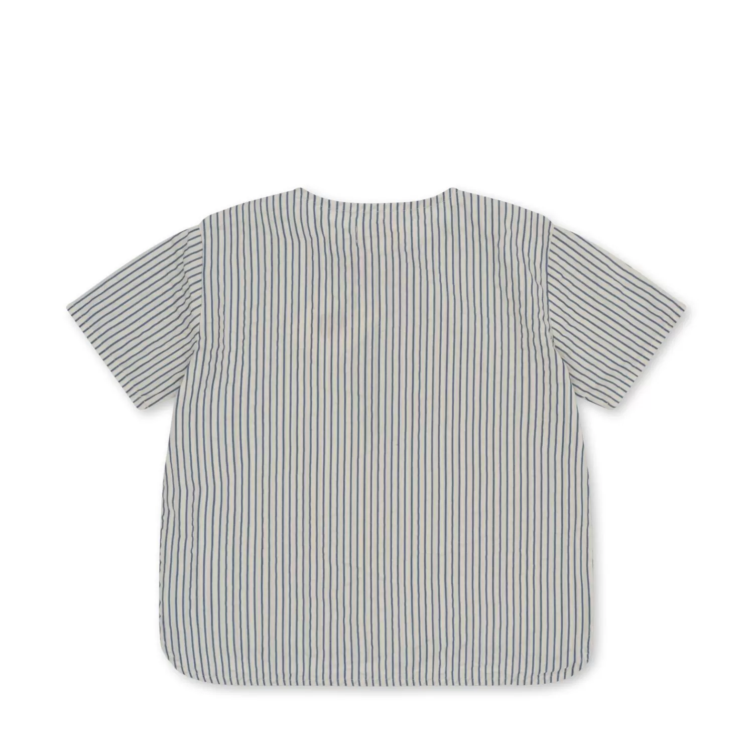 Born Konges Sløjd Ace Ss Skjorte - Stripe Bluie