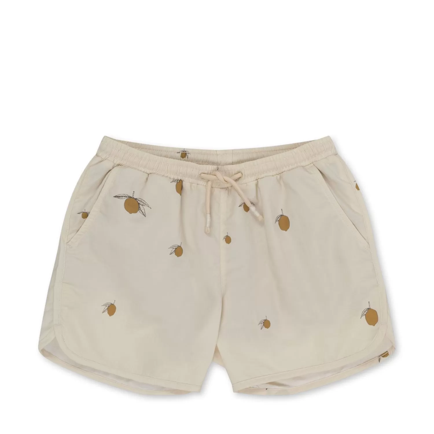 Born Konges Sløjd Asnou Badeshorts - Lemon