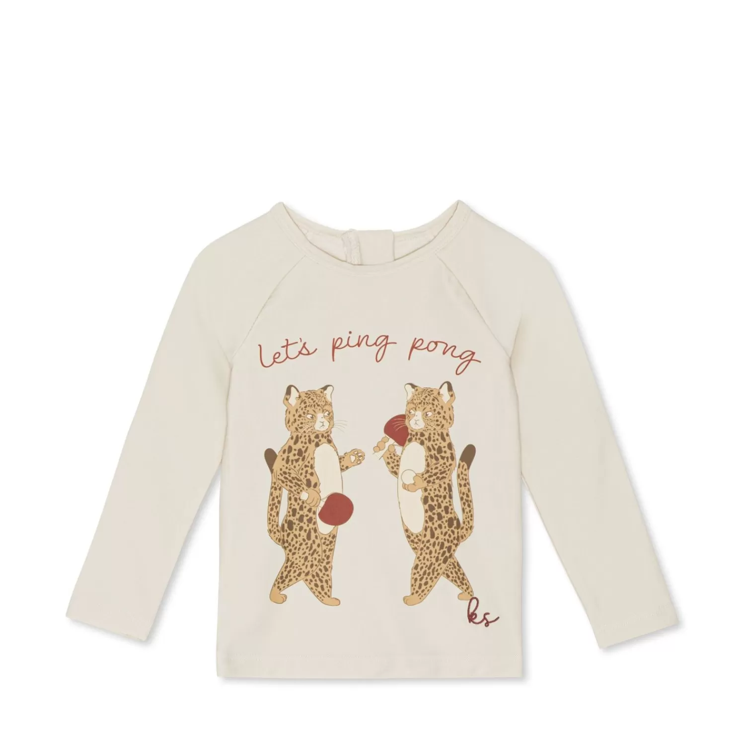 Born Konges Sløjd Aster Svømmebluse - Ping Pong