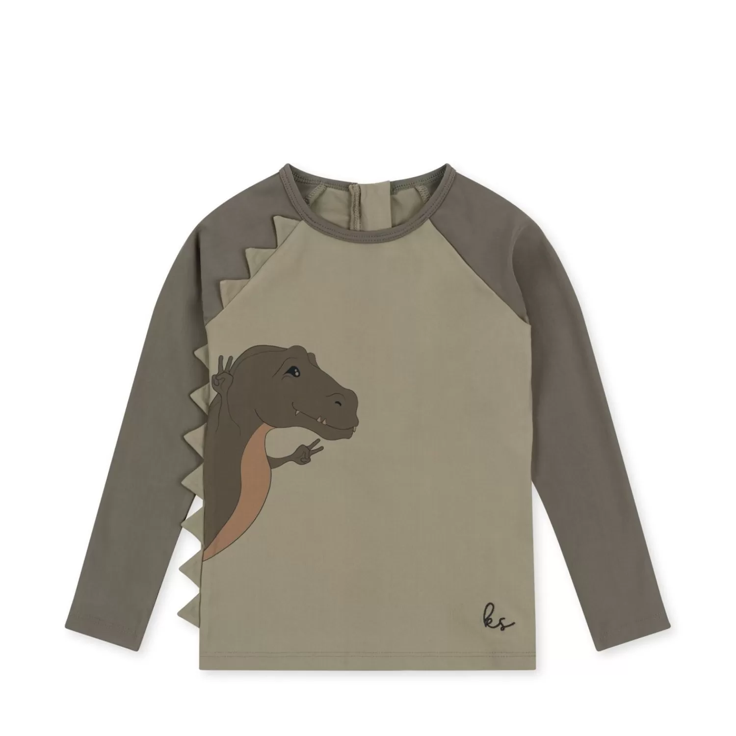 Born Konges Sløjd Aster Svømmebluse Dino - Overland Trek