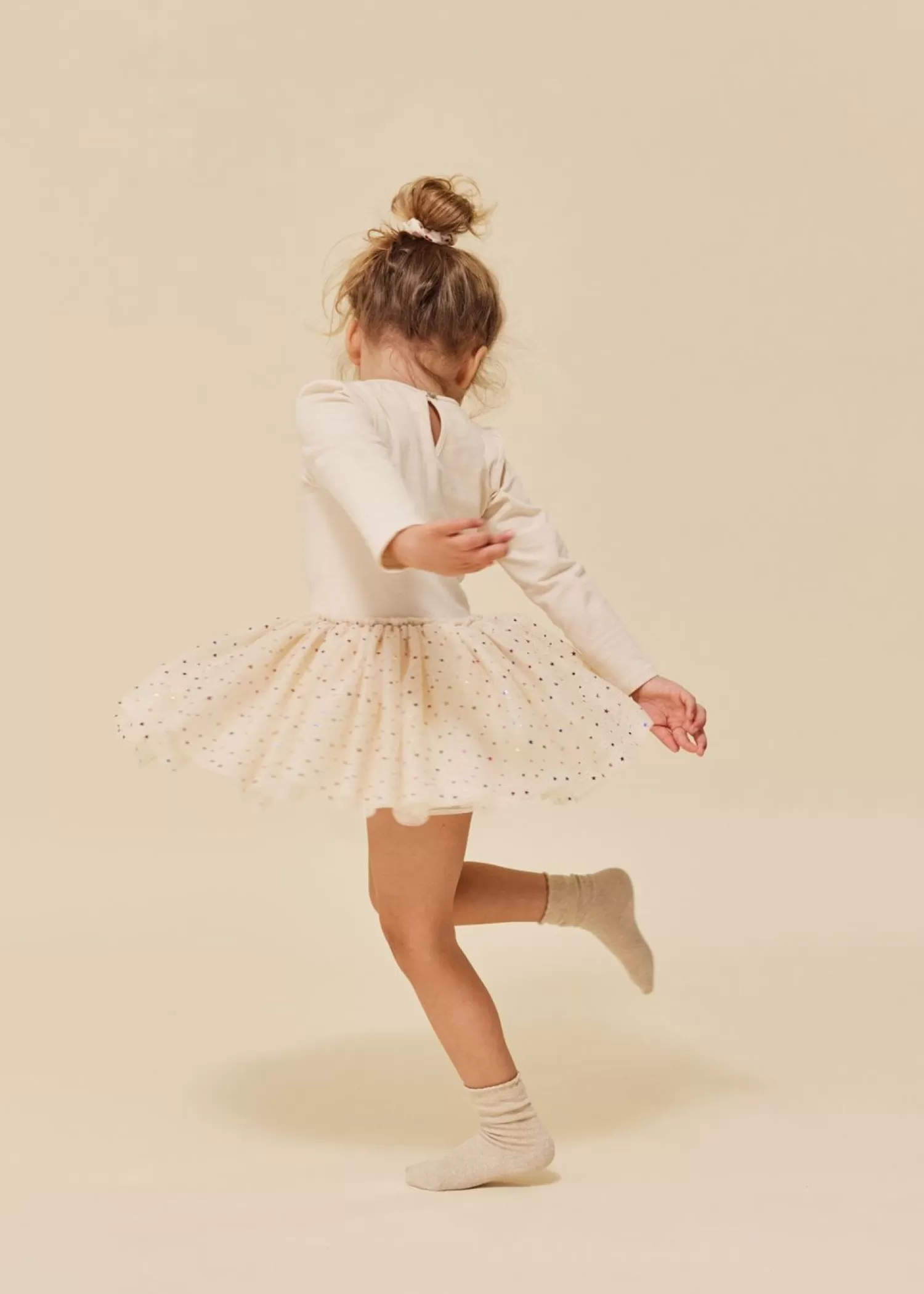 Born Konges Sløjd Ballerinakjole - Etoile Multi Brazilian Sand