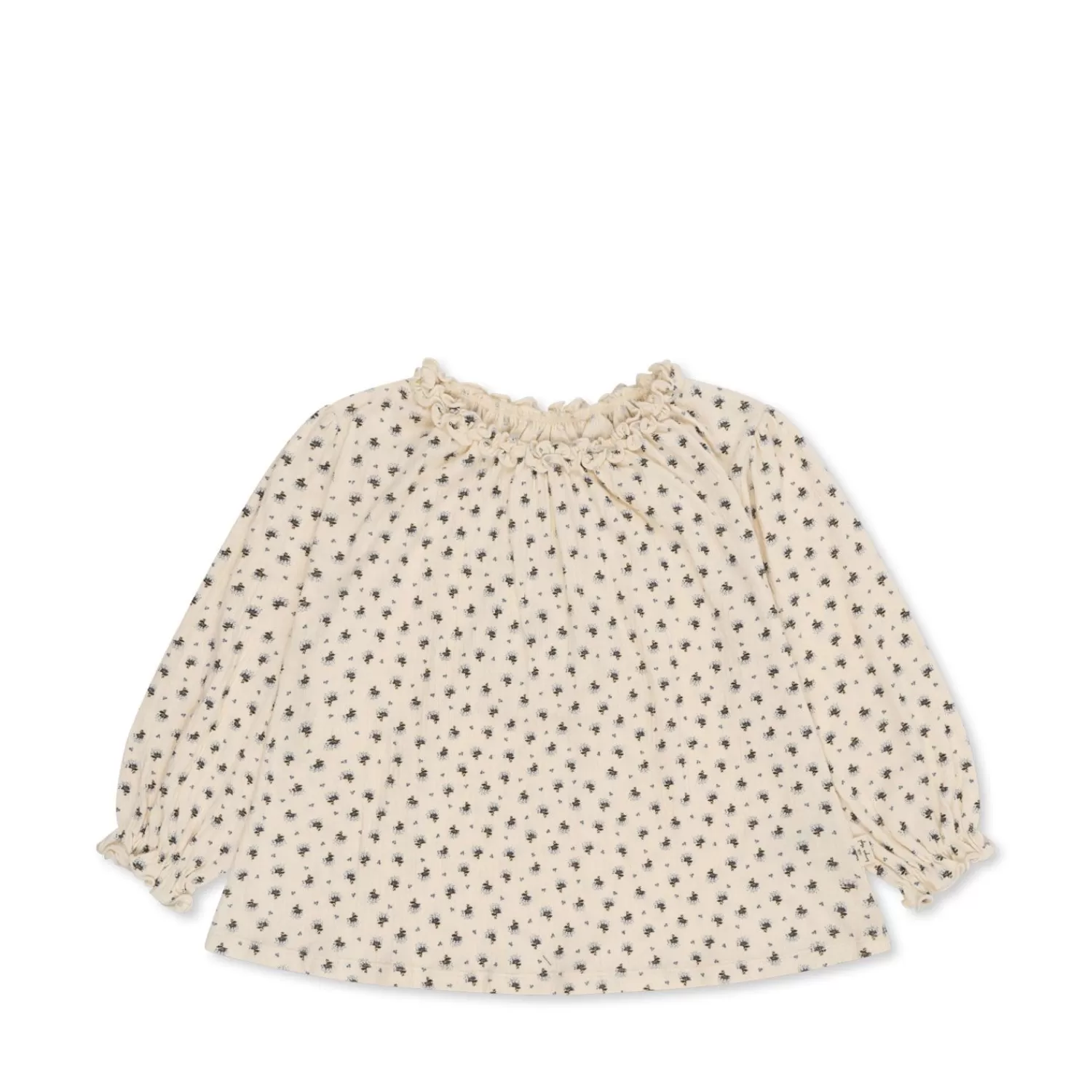 Born Konges Sløjd Chleo Bluse - Point Bleu Butter