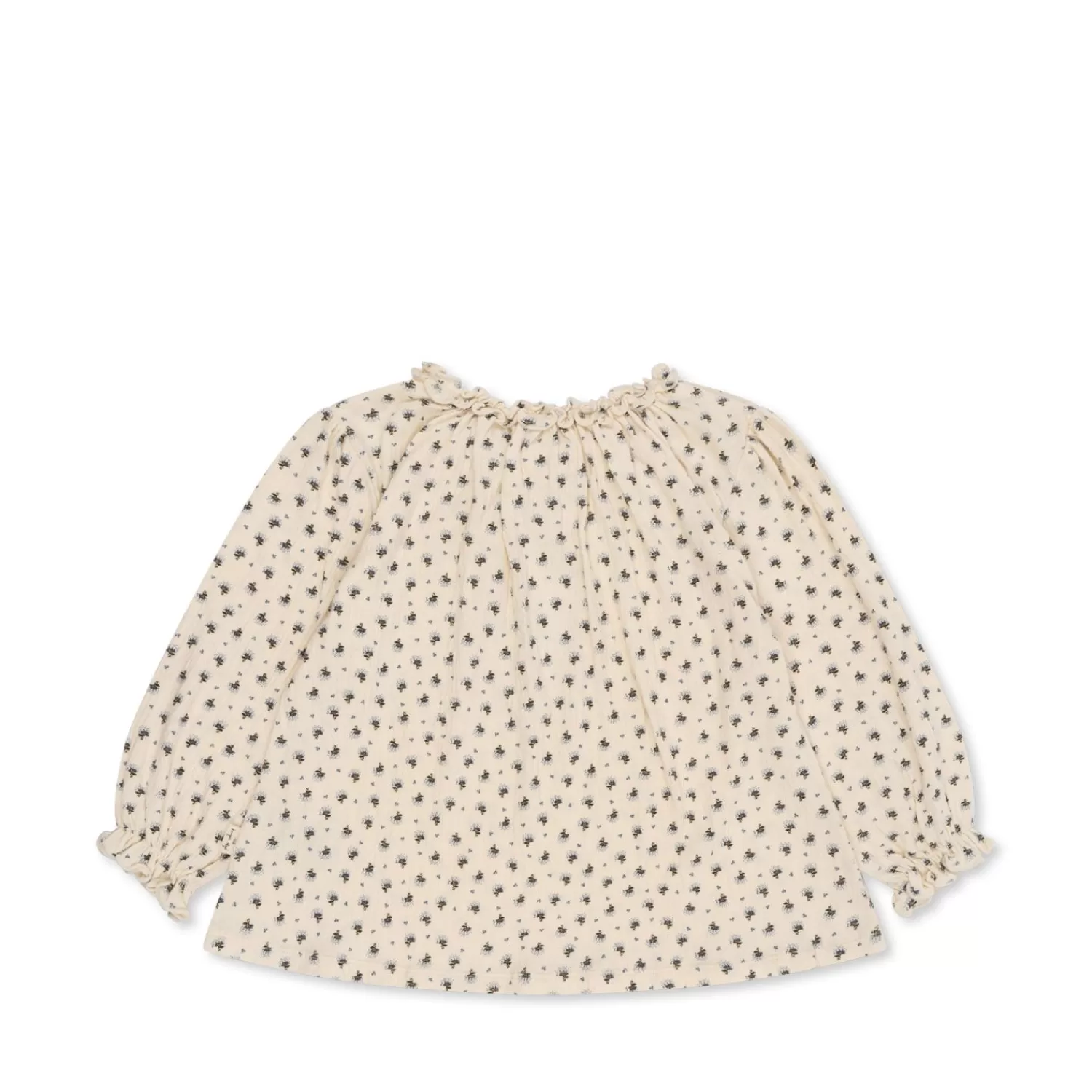 Born Konges Sløjd Chleo Bluse - Point Bleu Butter
