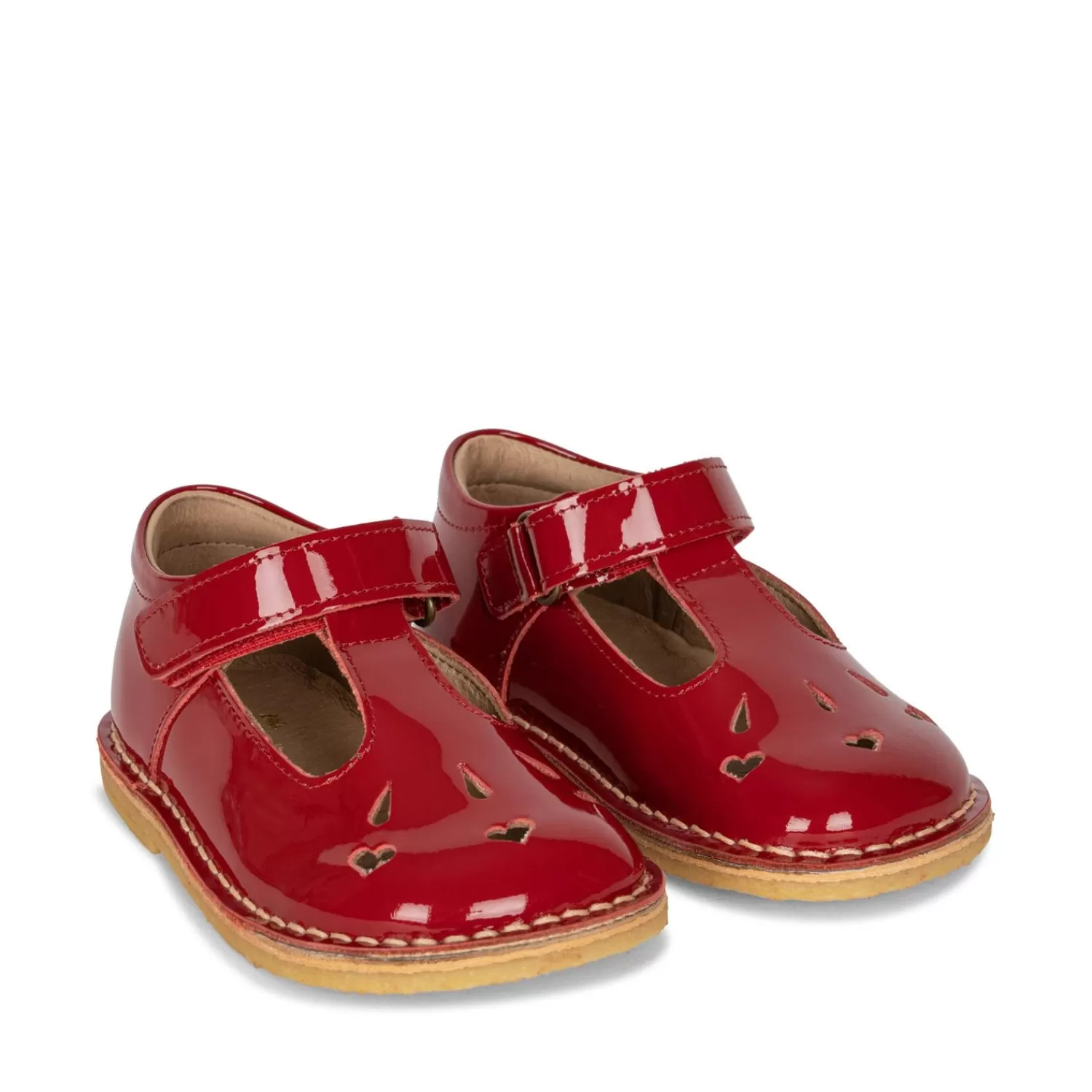 Born Konges Sløjd Chou Sandals Verniz - Pomodoro