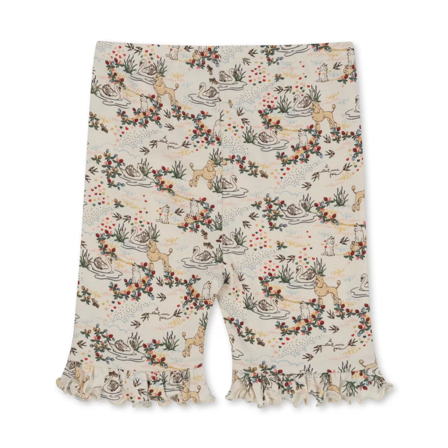 Born Konges Sløjd Classic Korte Leggings Med Flaeser - Mizumi