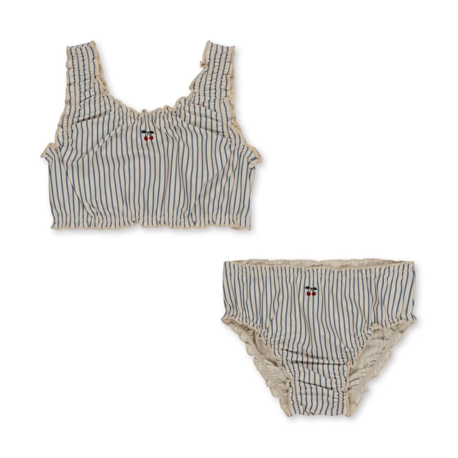 Born Konges Sløjd Collette Bikini - Blue Stripe