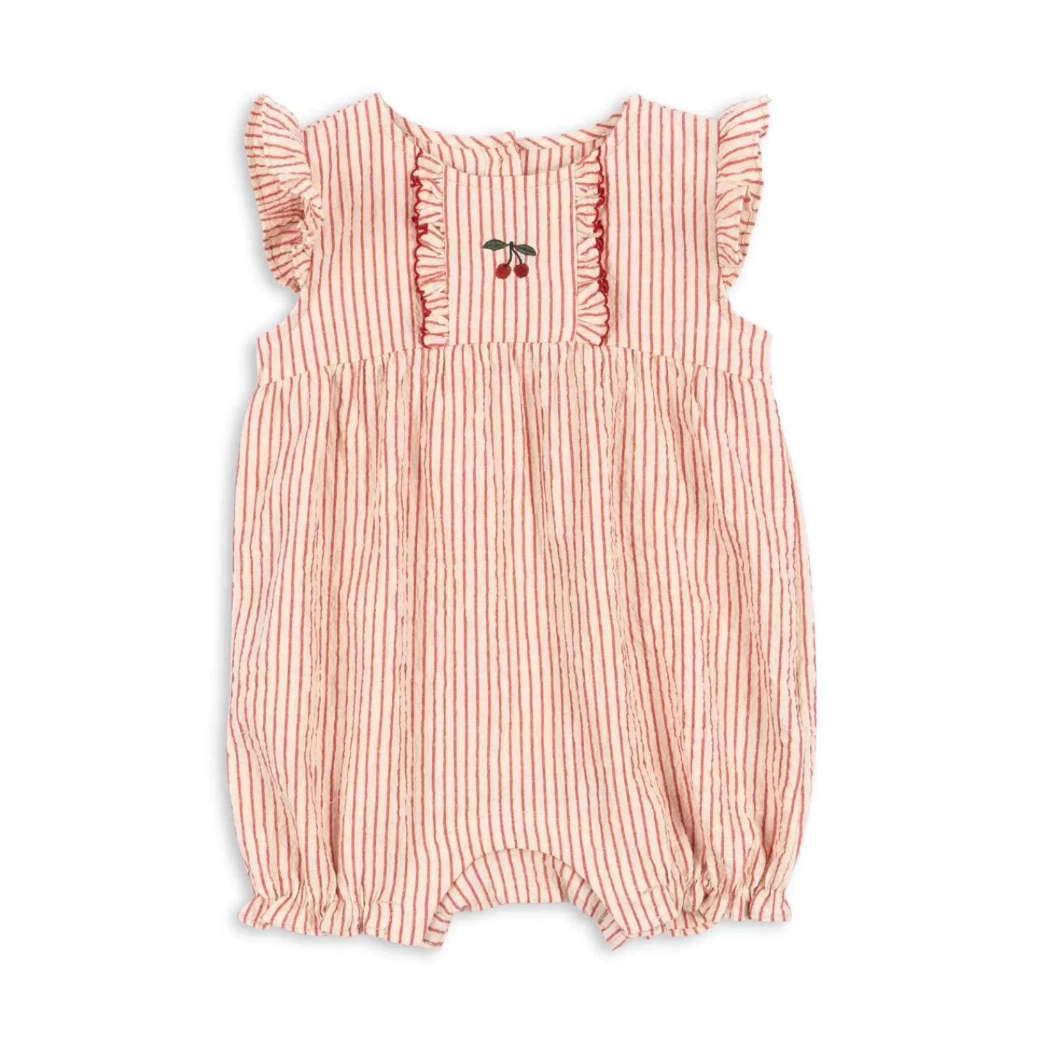 Born Konges Sløjd Ellie Heldragt Med Flaeser - Amour Stripe