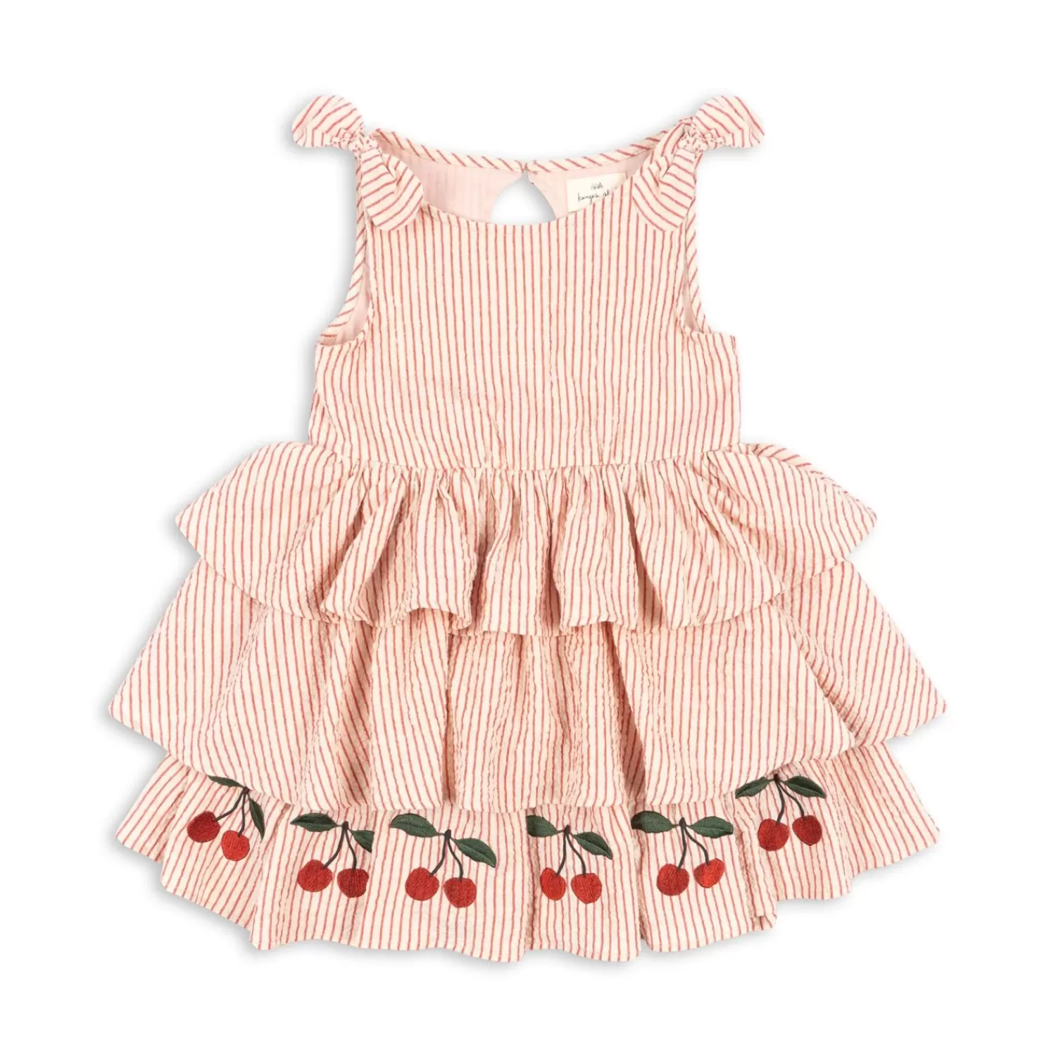 Born Konges Sløjd Ellie Kjole - Amour Stripe
