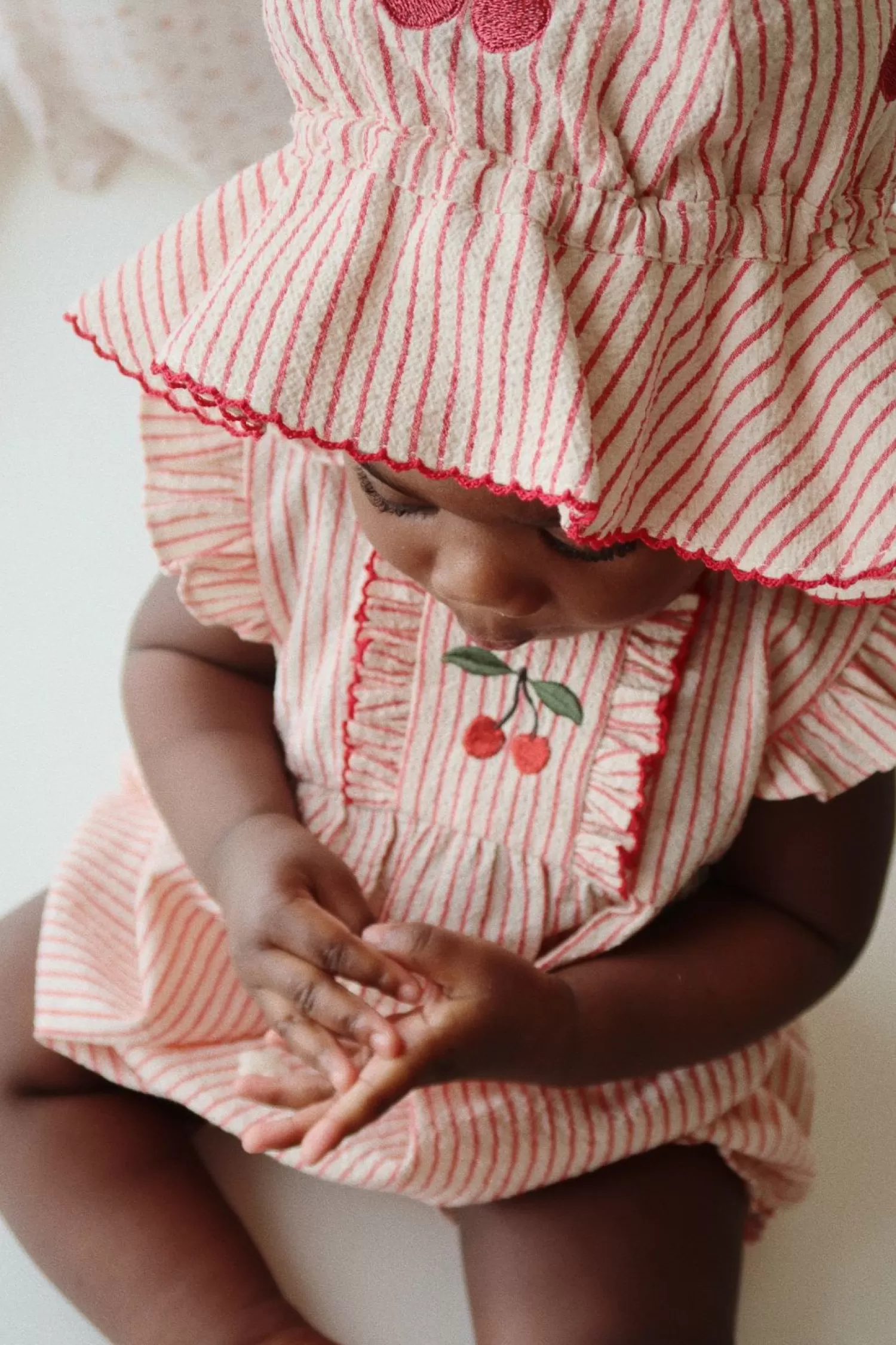 Born Konges Sløjd Ellie Solhat - Amour Stripe
