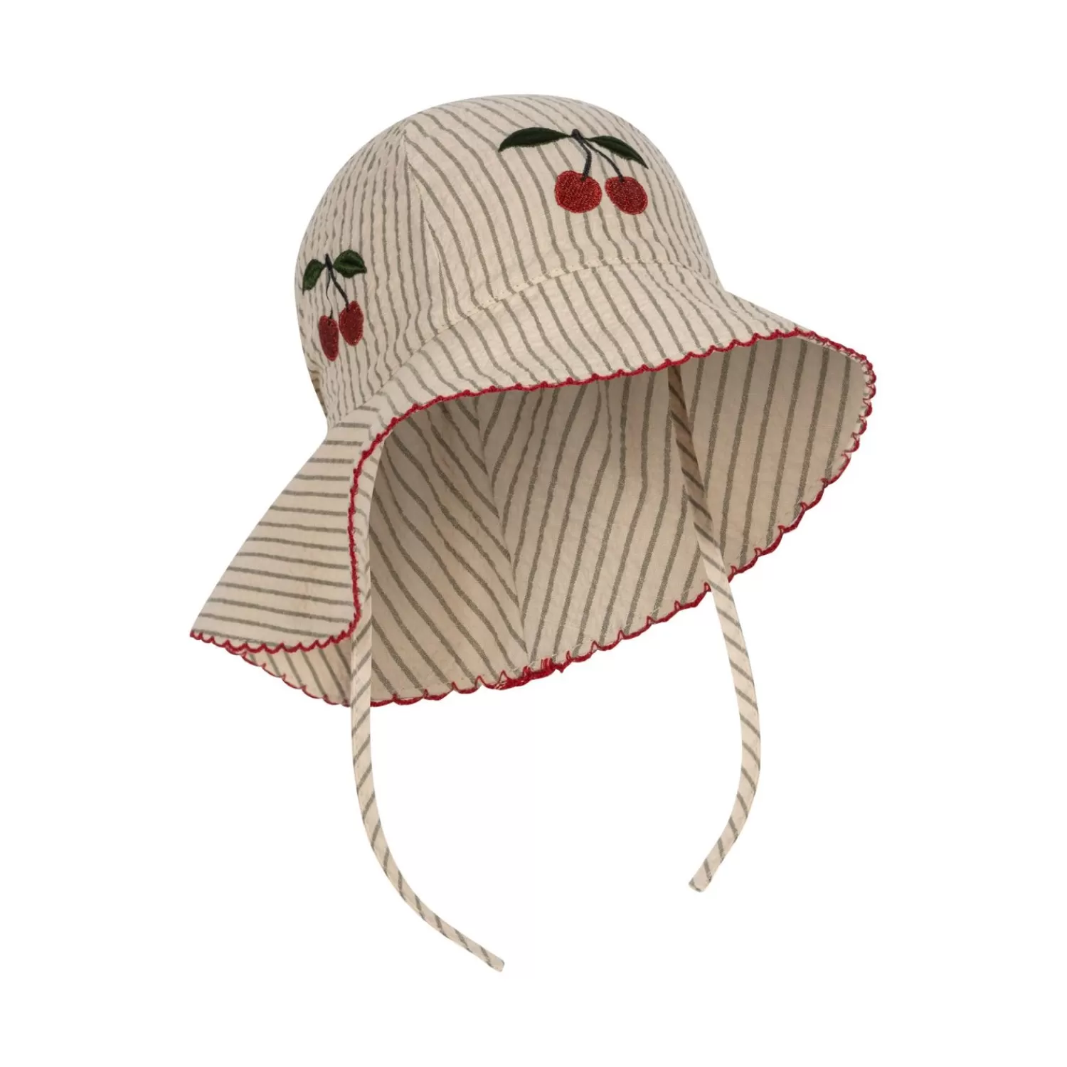Born Konges Sløjd Ellie Solhat - Tea Stripe
