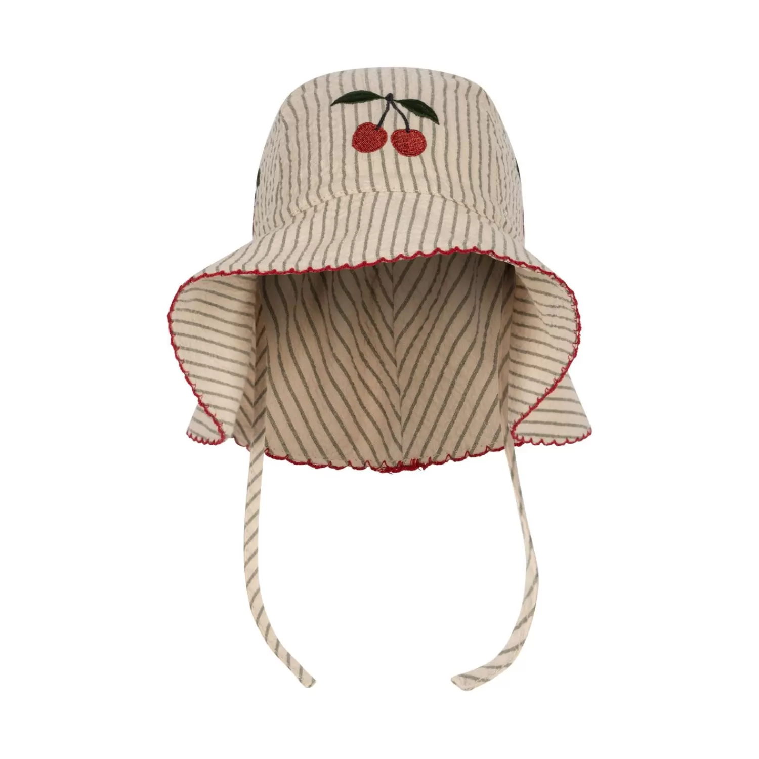 Born Konges Sløjd Ellie Solhat - Tea Stripe