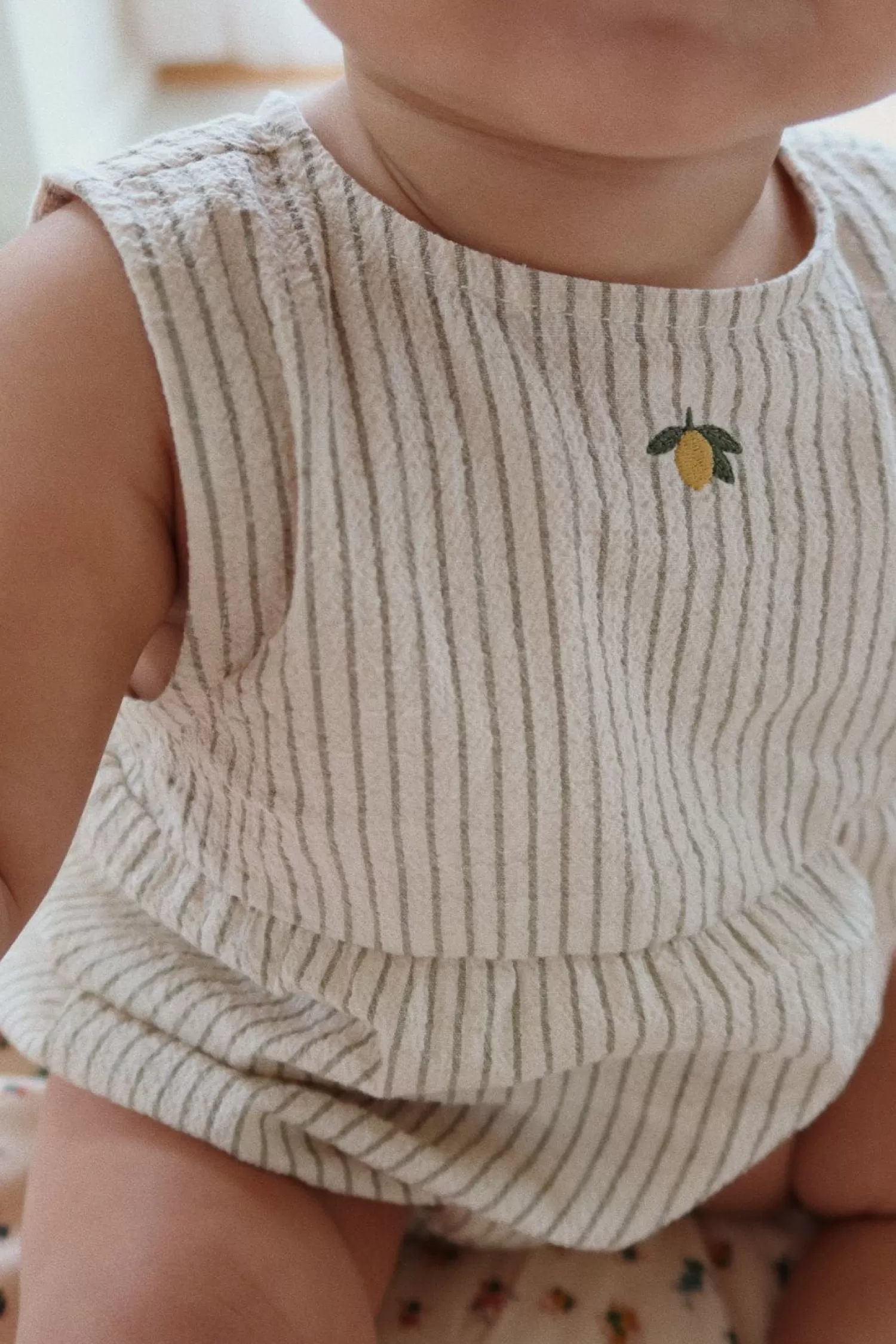 Born Konges Sløjd Elliot Heldragt - Tea Stripe