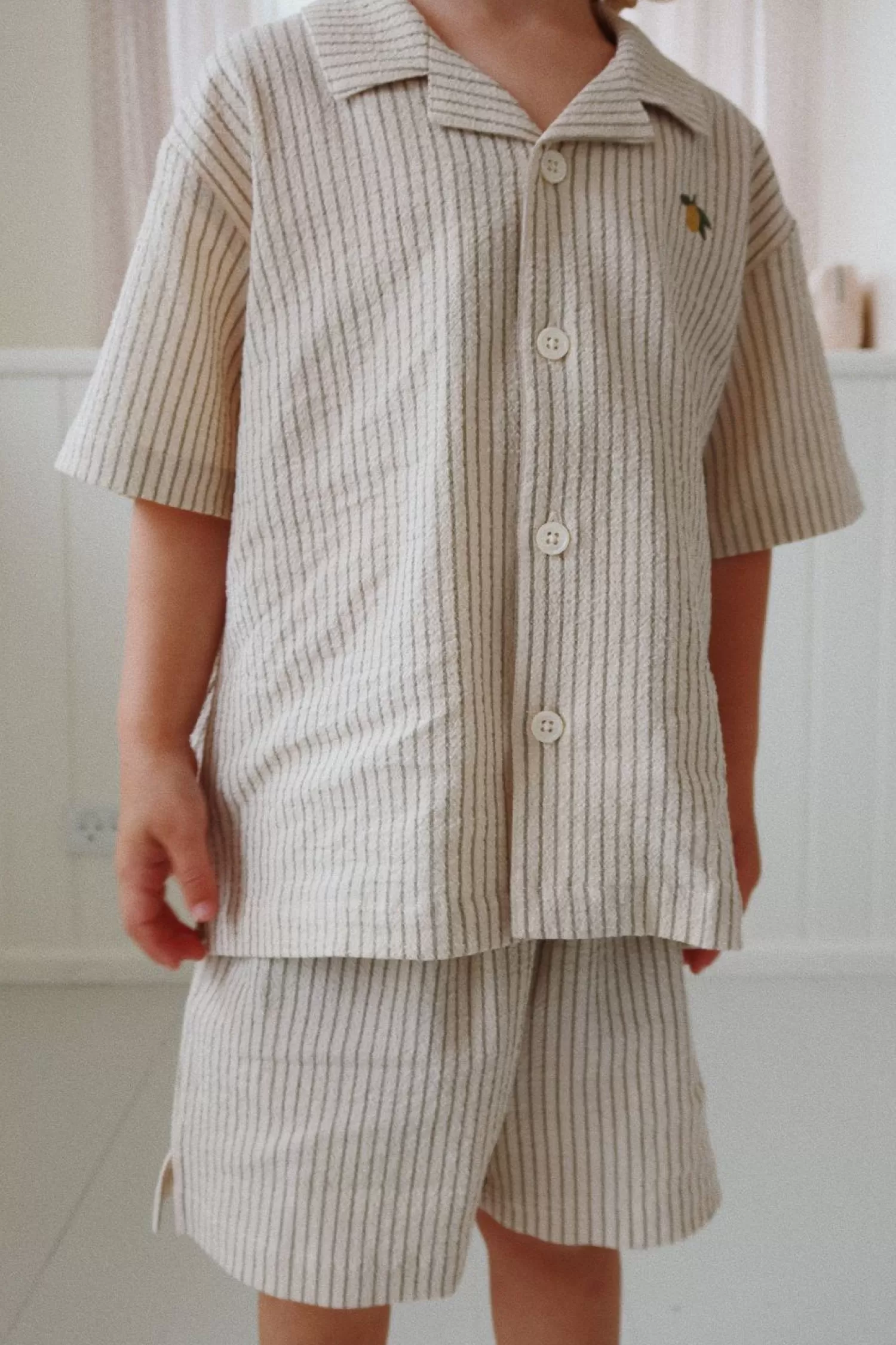 Born Konges Sløjd Elliot Shorts - Tea Stripe