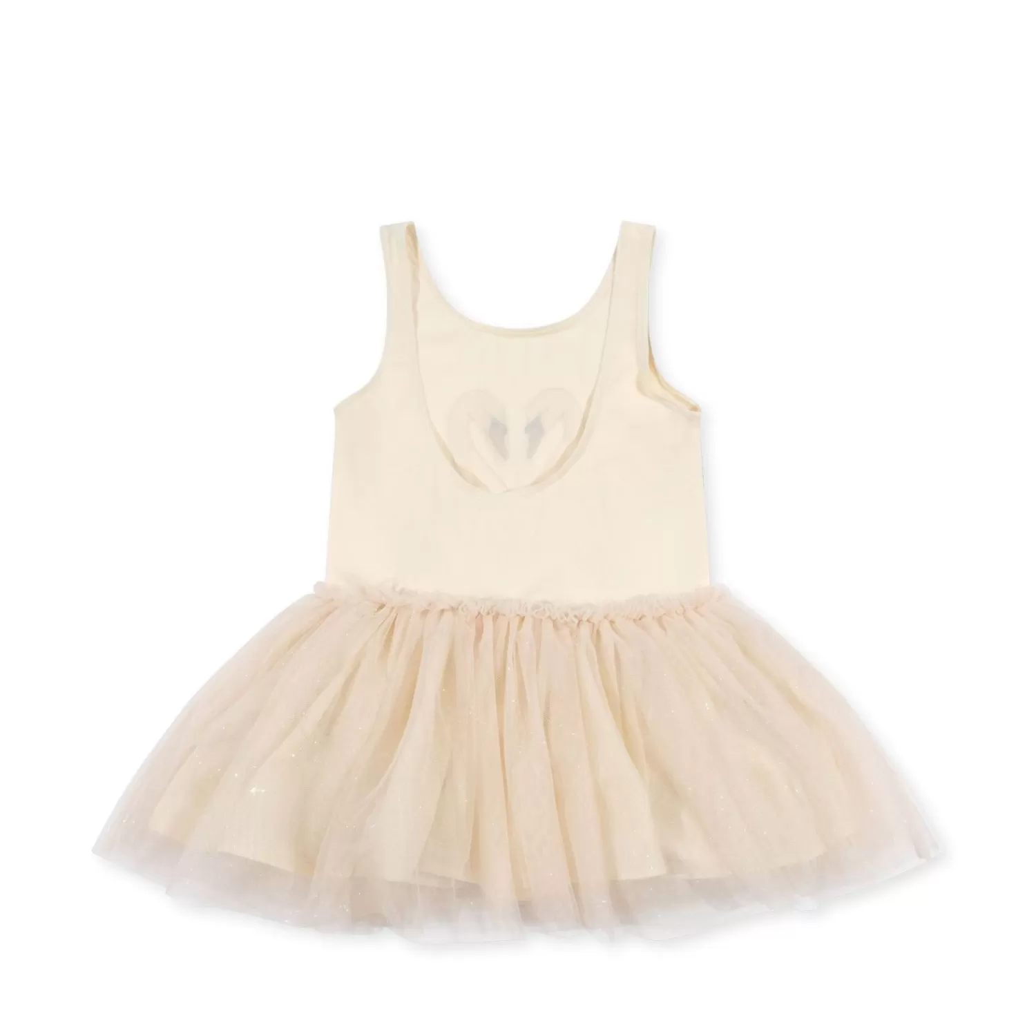 Born Konges Sløjd Fairy Ballerinakjole Med Stropper - Buttercream Glitter