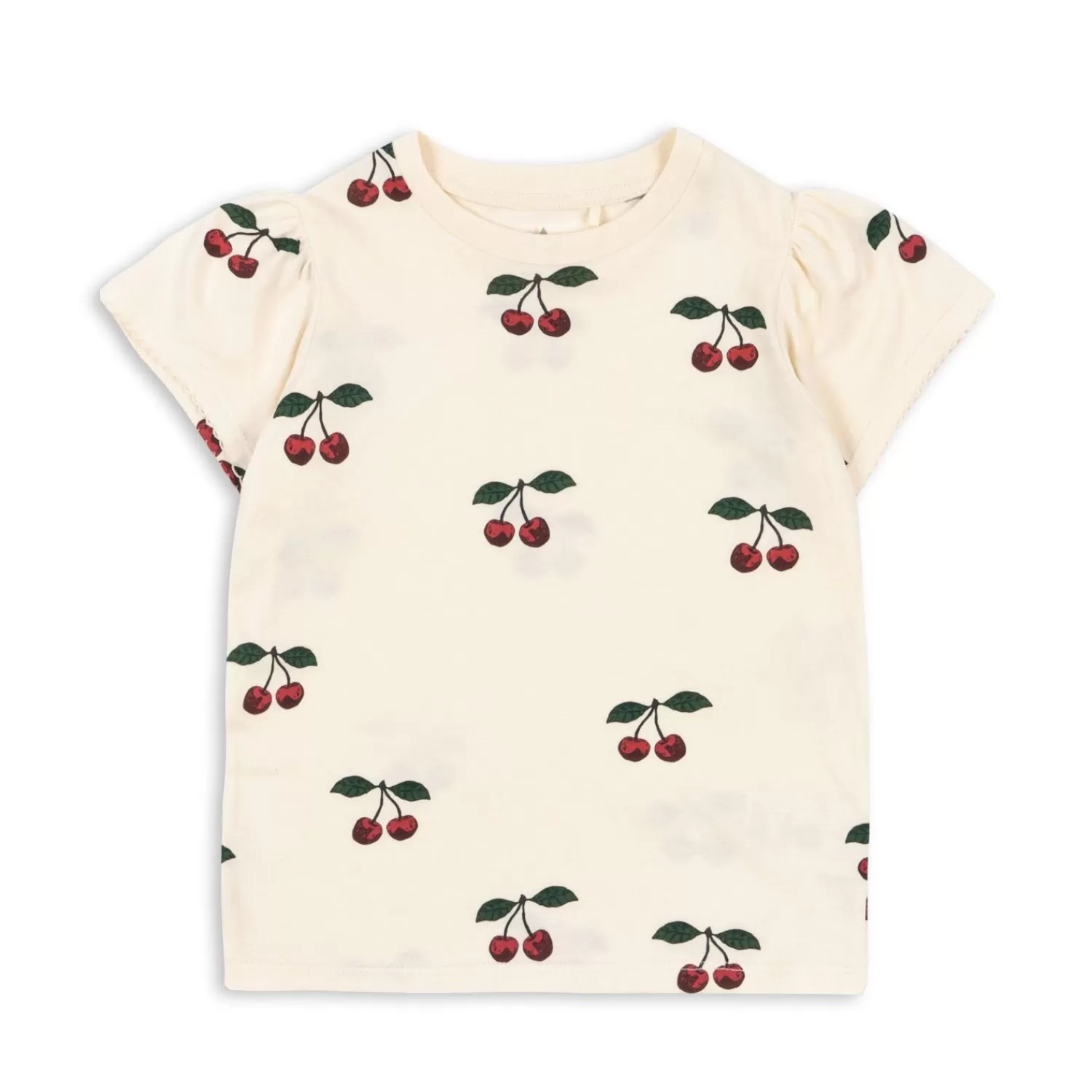 Born Konges Sløjd Famo T-Shirt Med Pufaermer - Ma Grande Cerise