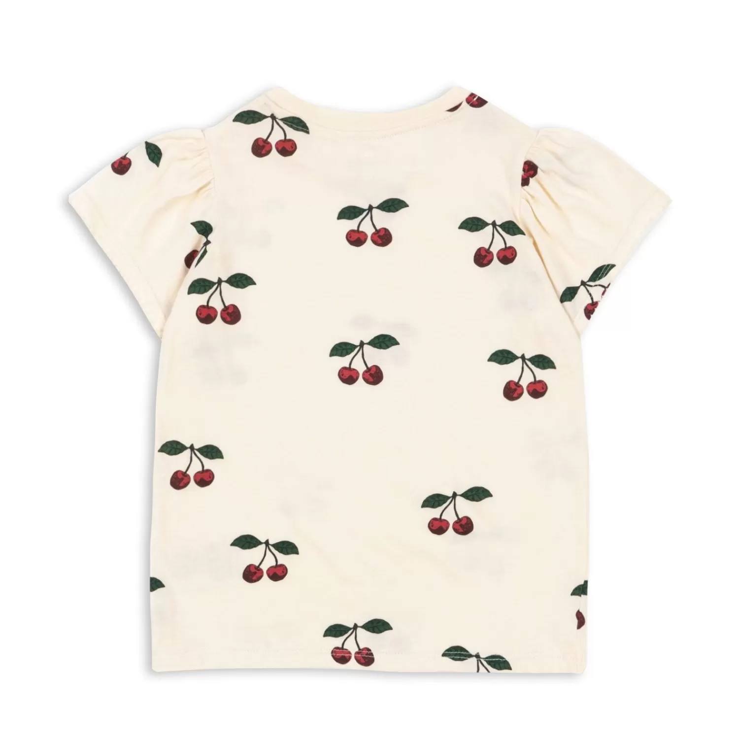 Born Konges Sløjd Famo T-Shirt Med Pufaermer - Ma Grande Cerise