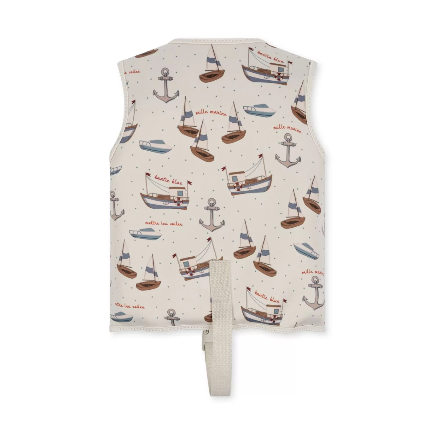 Born Konges Sløjd Flydevest I Neopren - Sail Away