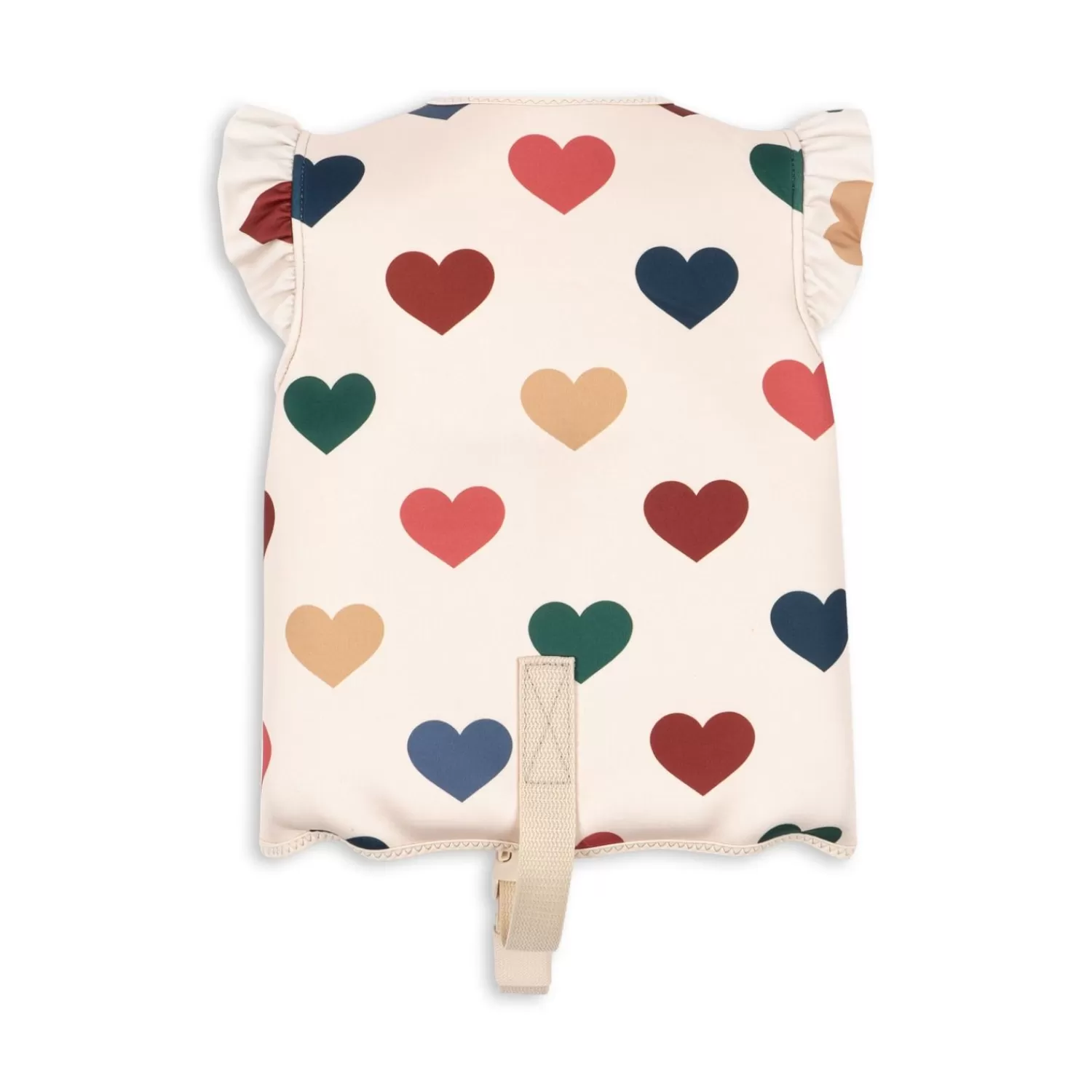 Born Konges Sløjd Flydevest I Neopren Med Flaeser - Bon Coeur Colore