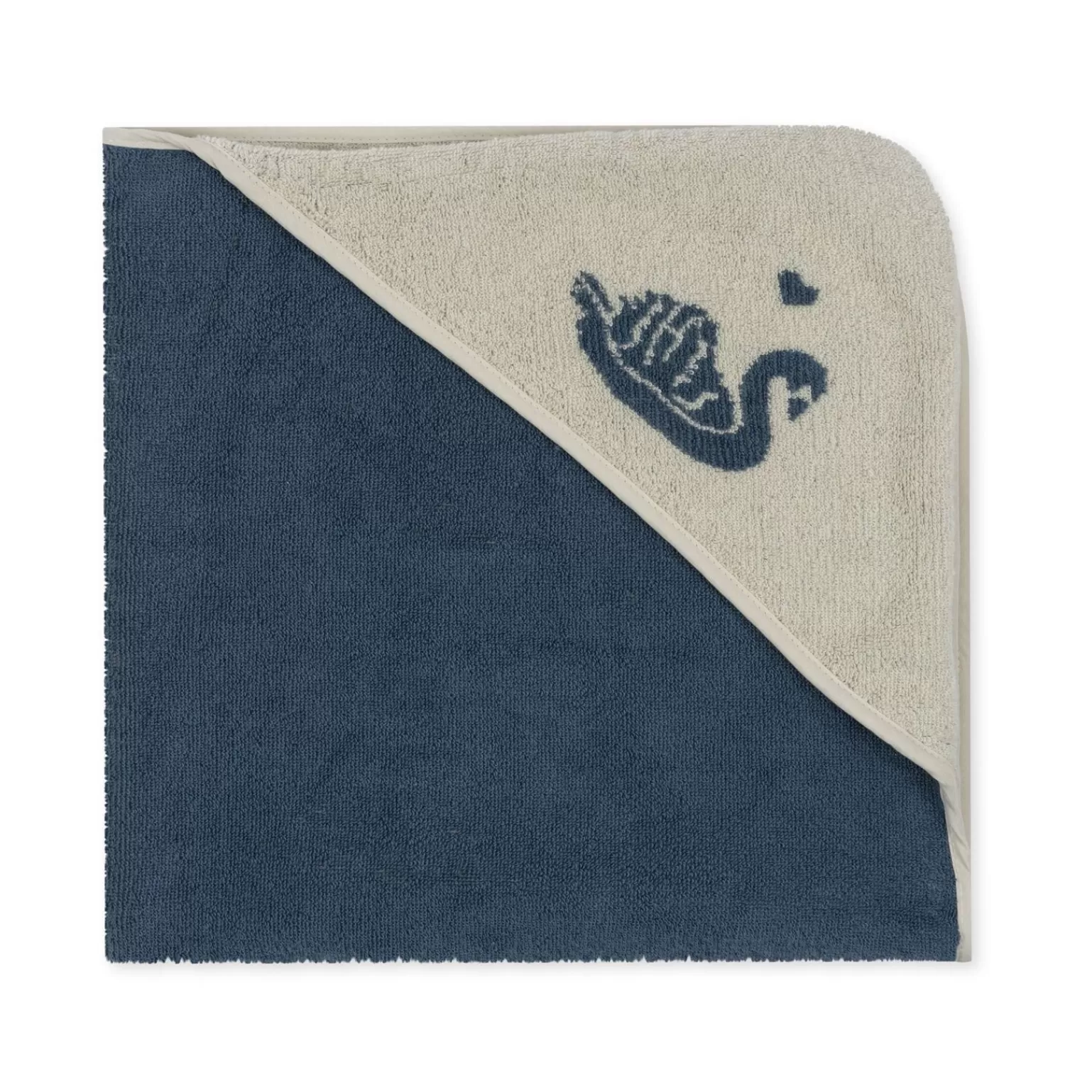 Konges Sløjd Frottehandklaede Med Jacquardmonster - Swan