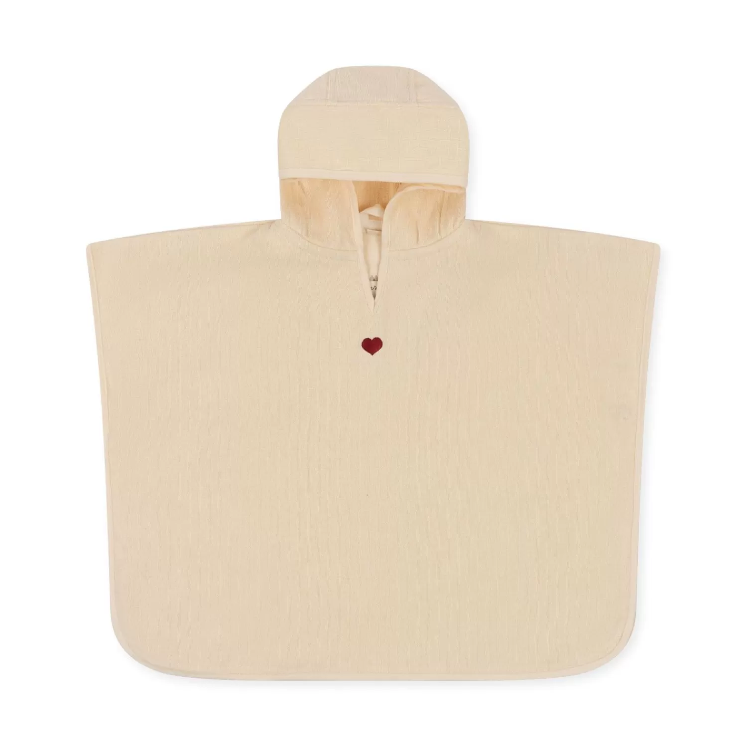 Konges Sløjd Frotteponcho Med Broderi - Swan