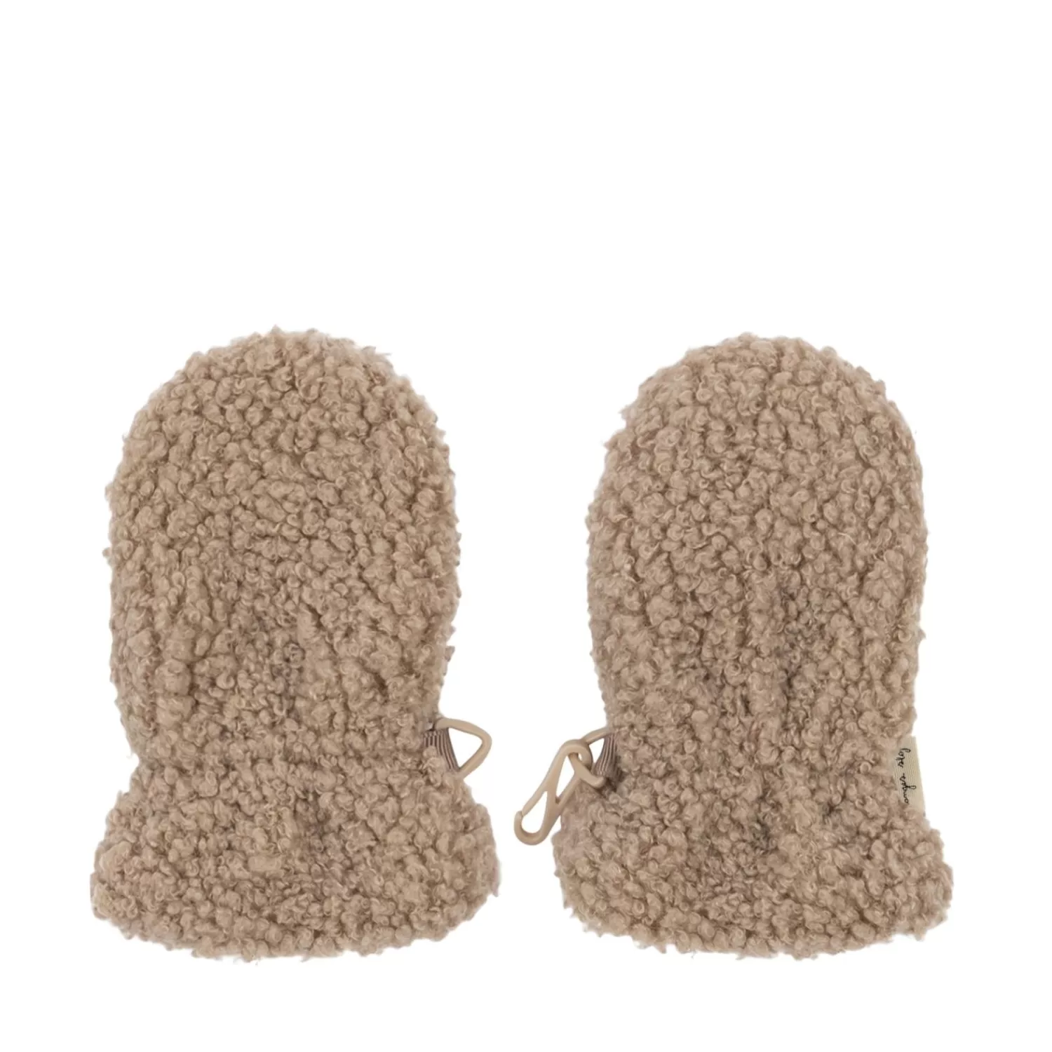 Born Konges Sløjd Grizz Teddy Babyvanter - Oxford Tan