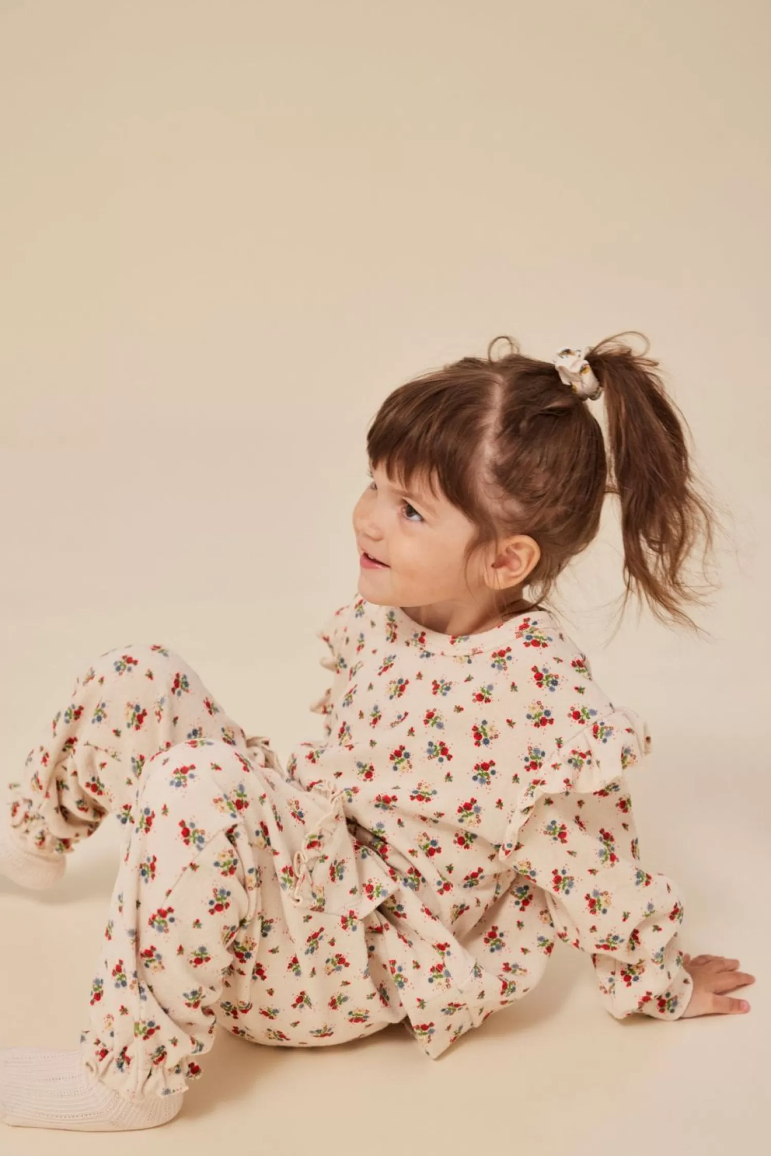Born Konges Sløjd Itty Bukser Med Flaeser - Fifi Fleur