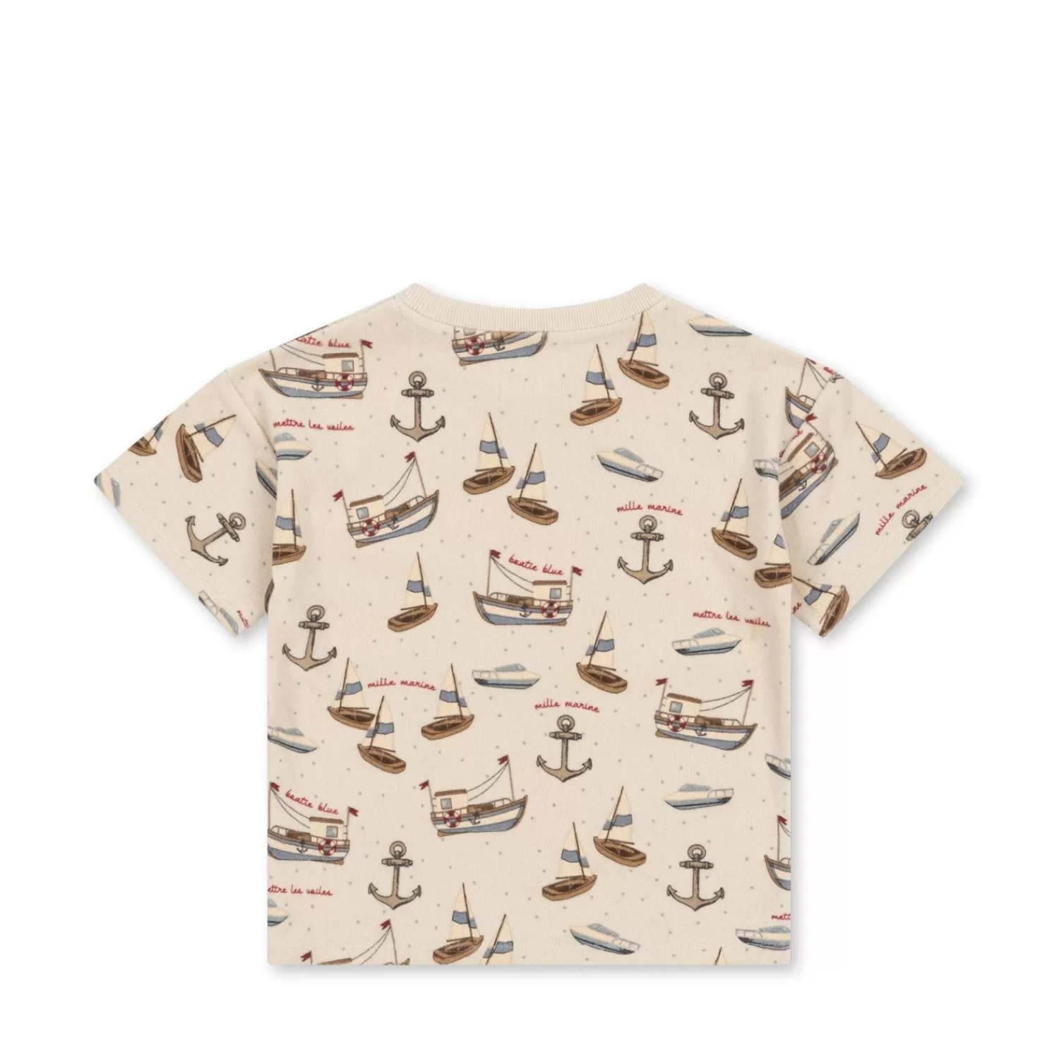 Born Konges Sløjd Itty T-Shirt - Sail Away