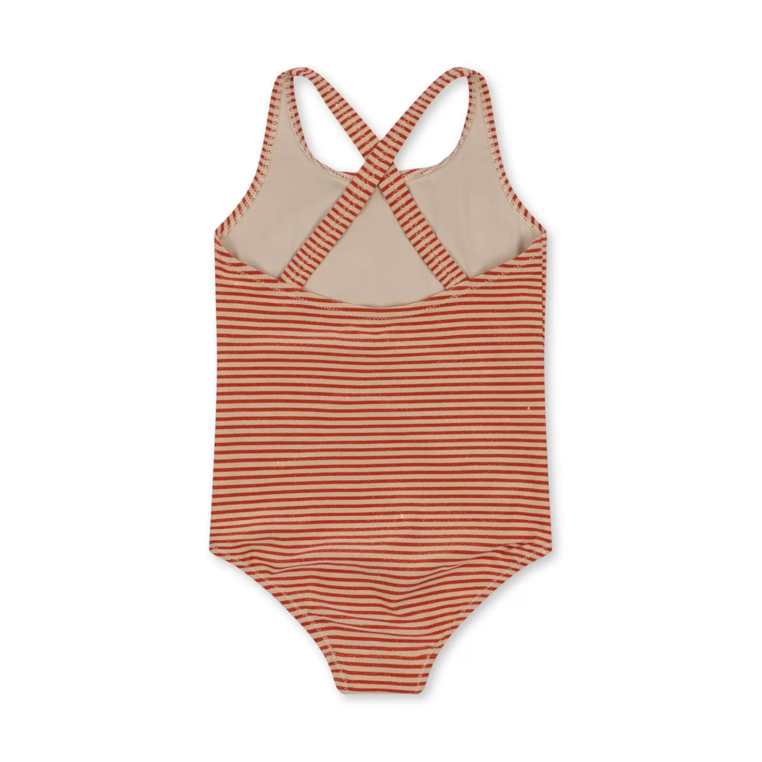 Born Konges Sløjd Jade Badedragt - Glitter Stripe