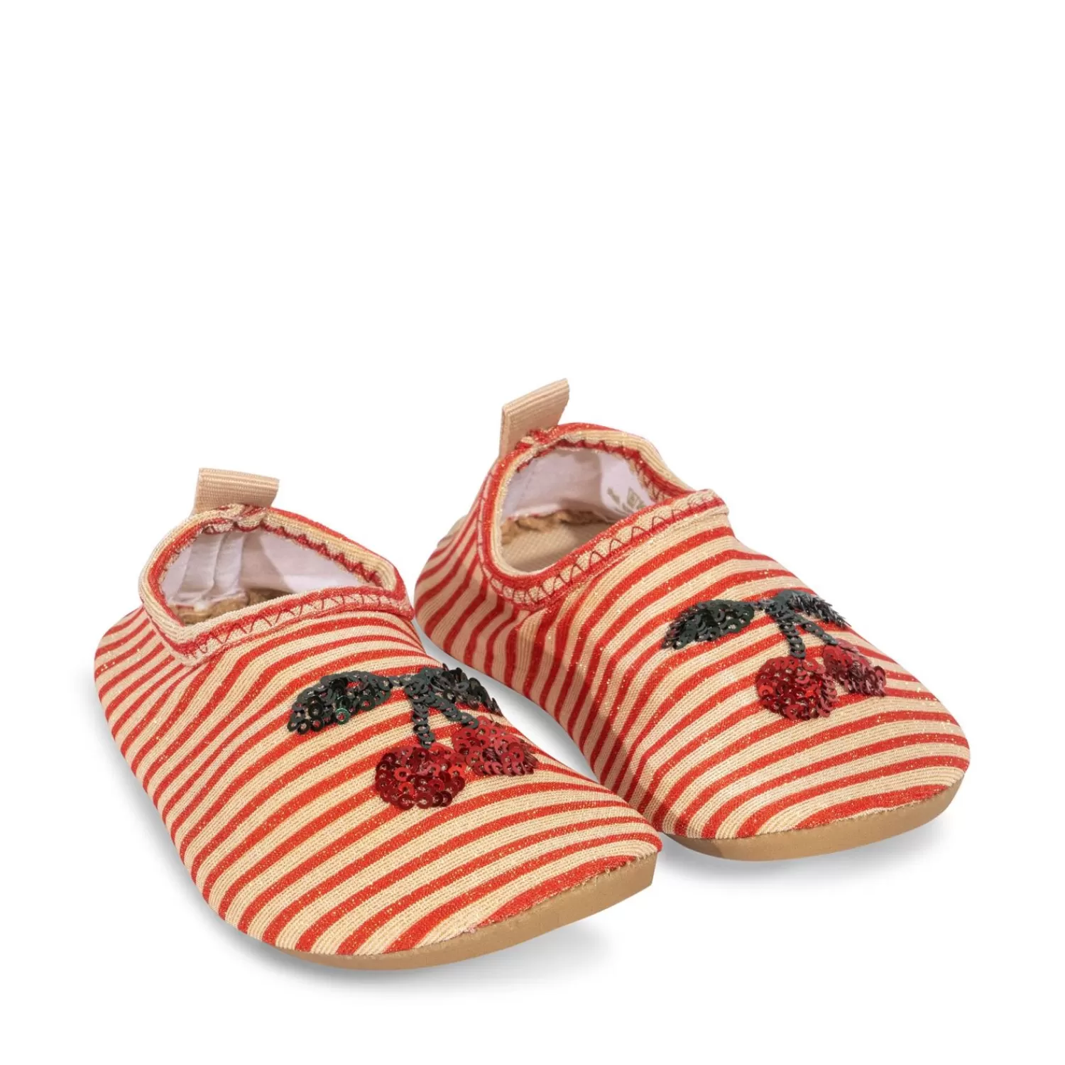 Born Konges Sløjd Jade Badesko - Glitter Stripe