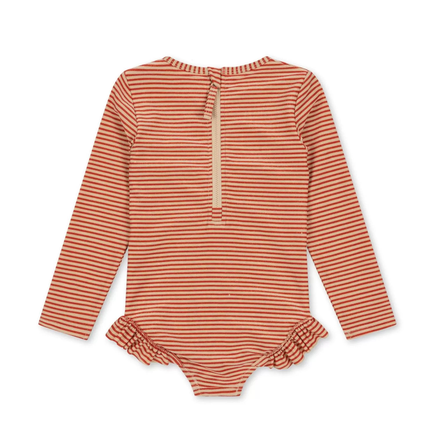 Born Konges Sløjd Jade Ls Badedragt - Glitter Stripe