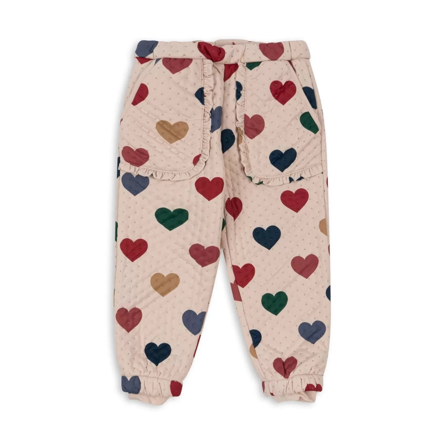 Born Konges Sløjd Jersey Termobukser Med Flaeser - Bon Coeur Colore