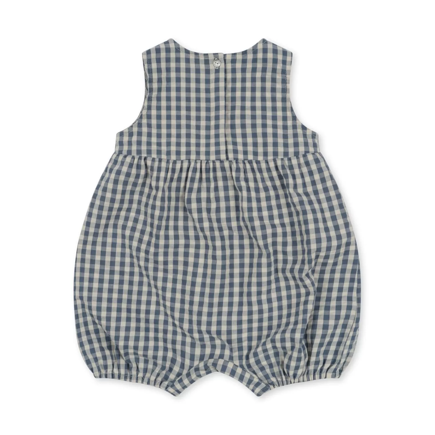 Born Konges Sløjd Kim Romper - Captains Blue Check