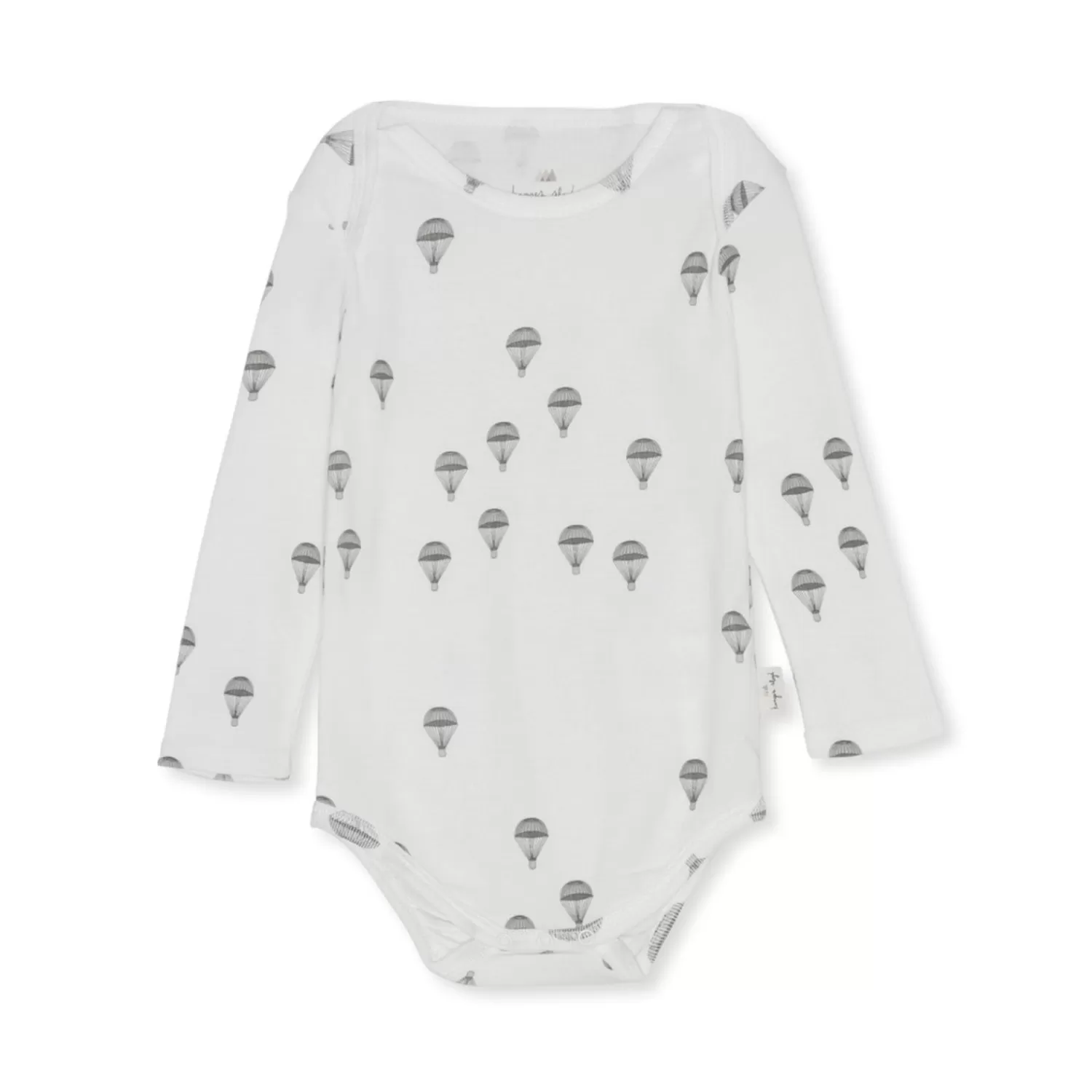 Born Konges Sløjd Langaermet Body - Parachute