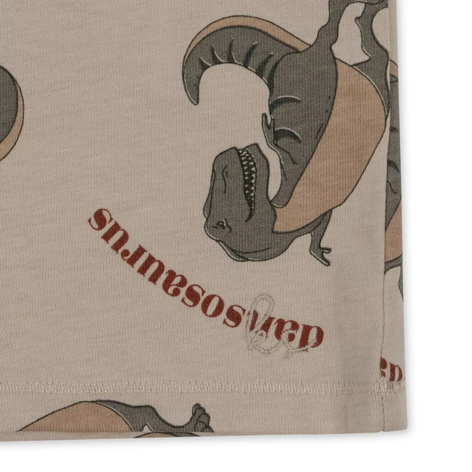 Born Konges Sløjd Lin T-Shirt - Dansosaurus
