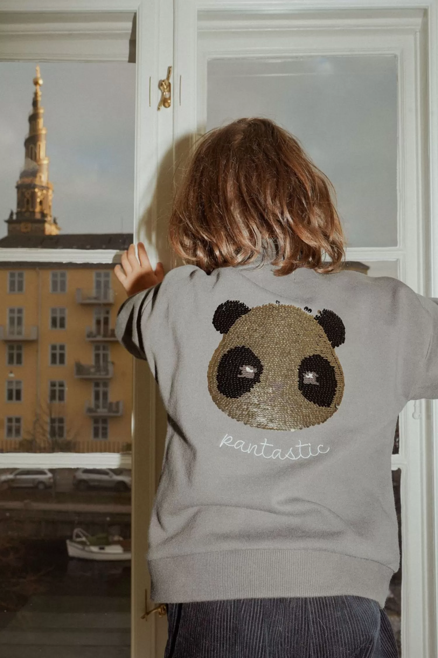 Born Konges Sløjd Lou Bomberjakke Med Pailletter - Magnet
