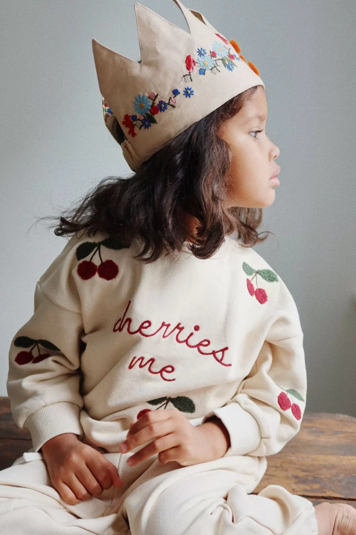 Born Konges Sløjd Lou Sweatshirt - French Oak