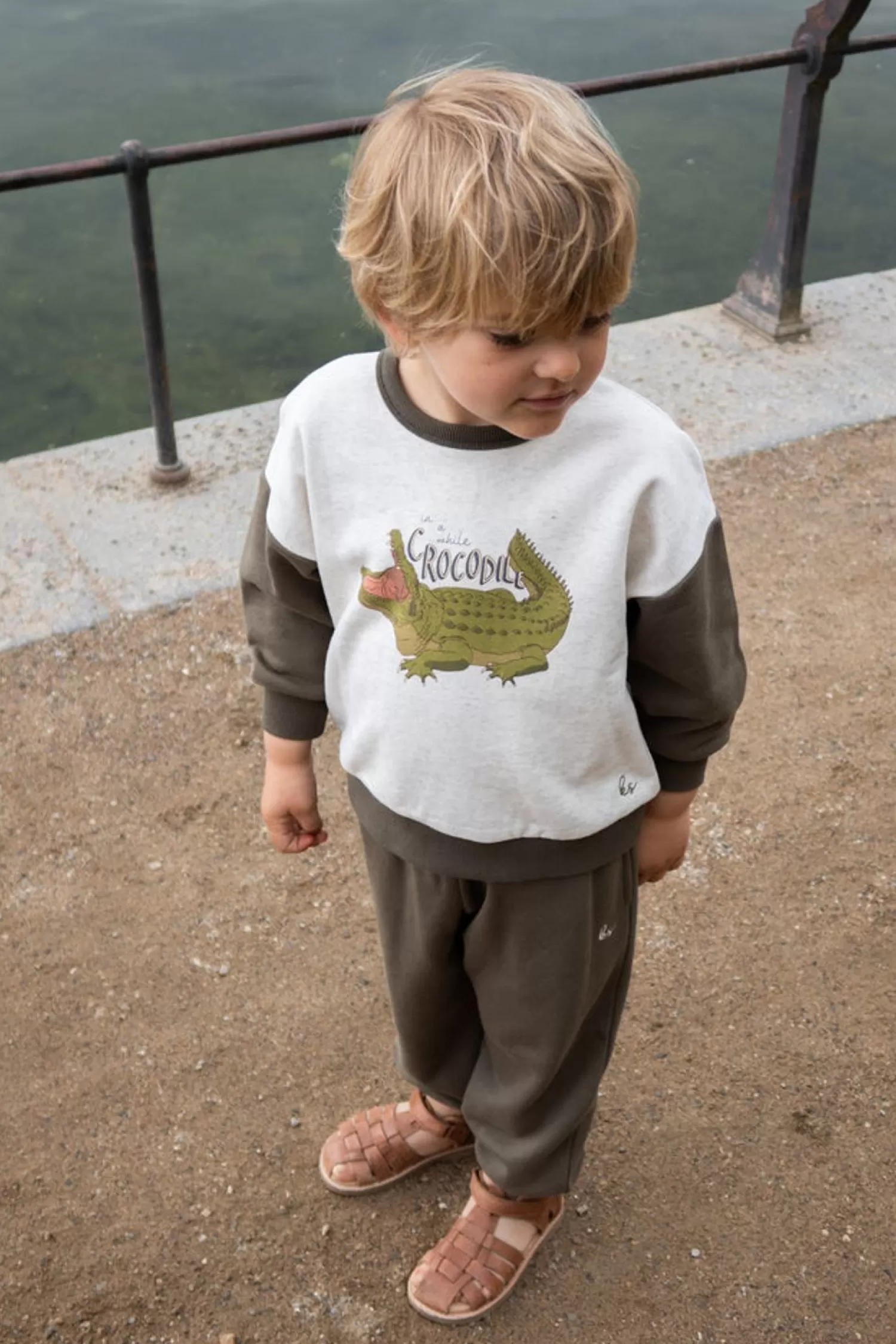Born Konges Sløjd Lou Sweatshirt - Kalamata