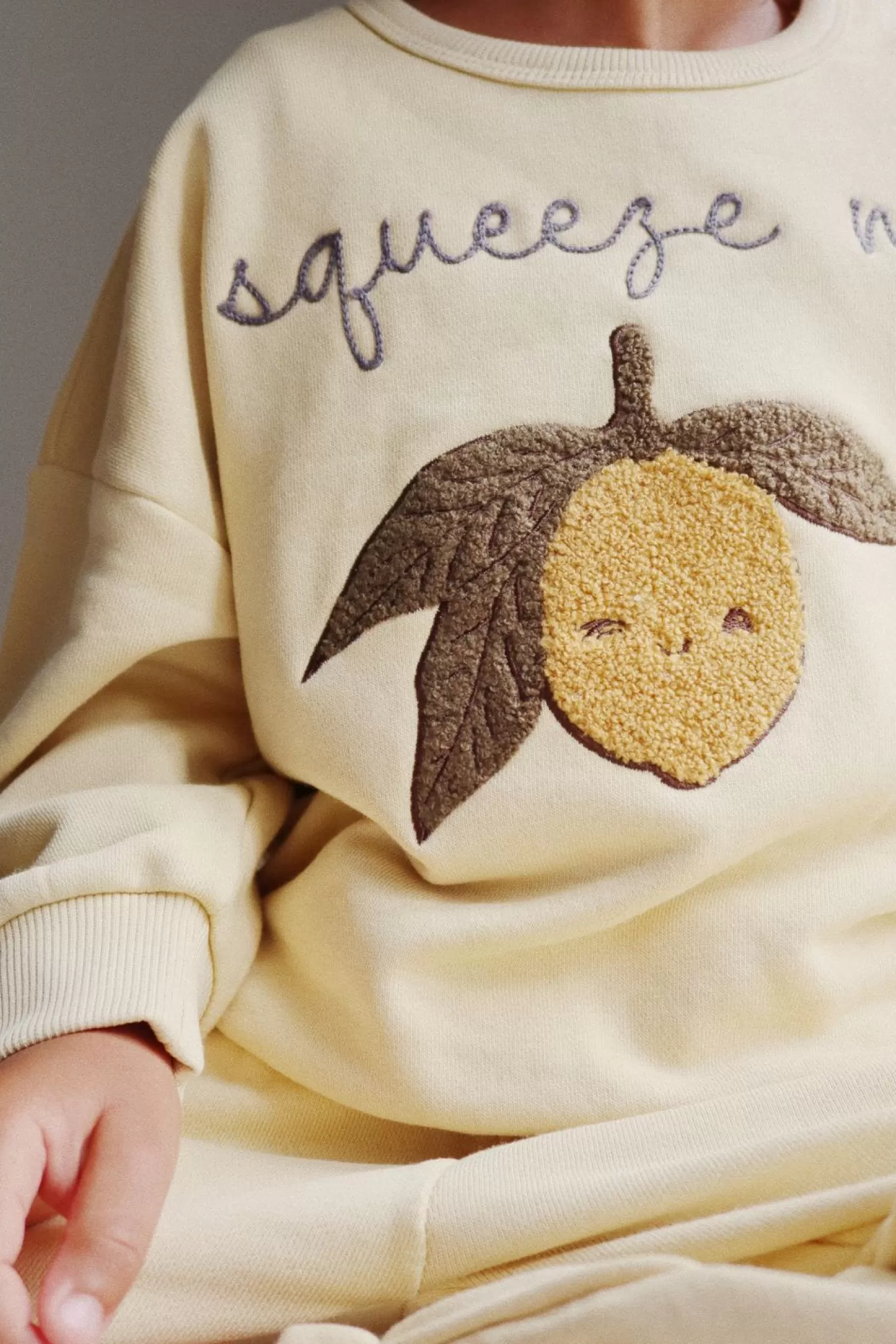 Born Konges Sløjd Lou Sweatshirt - Sea Mist