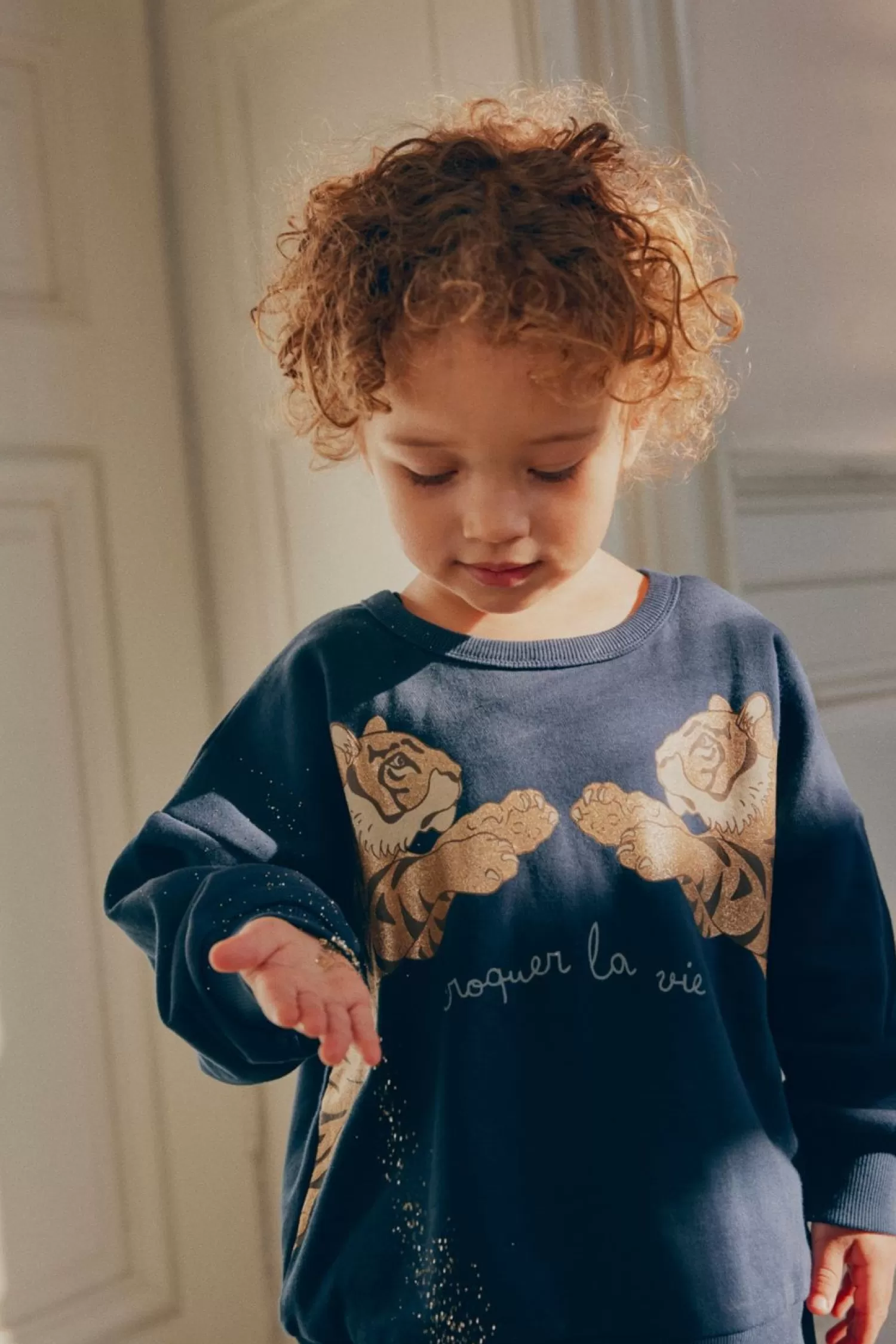 Born Konges Sløjd Lou Sweatshirt - Total Eclipse