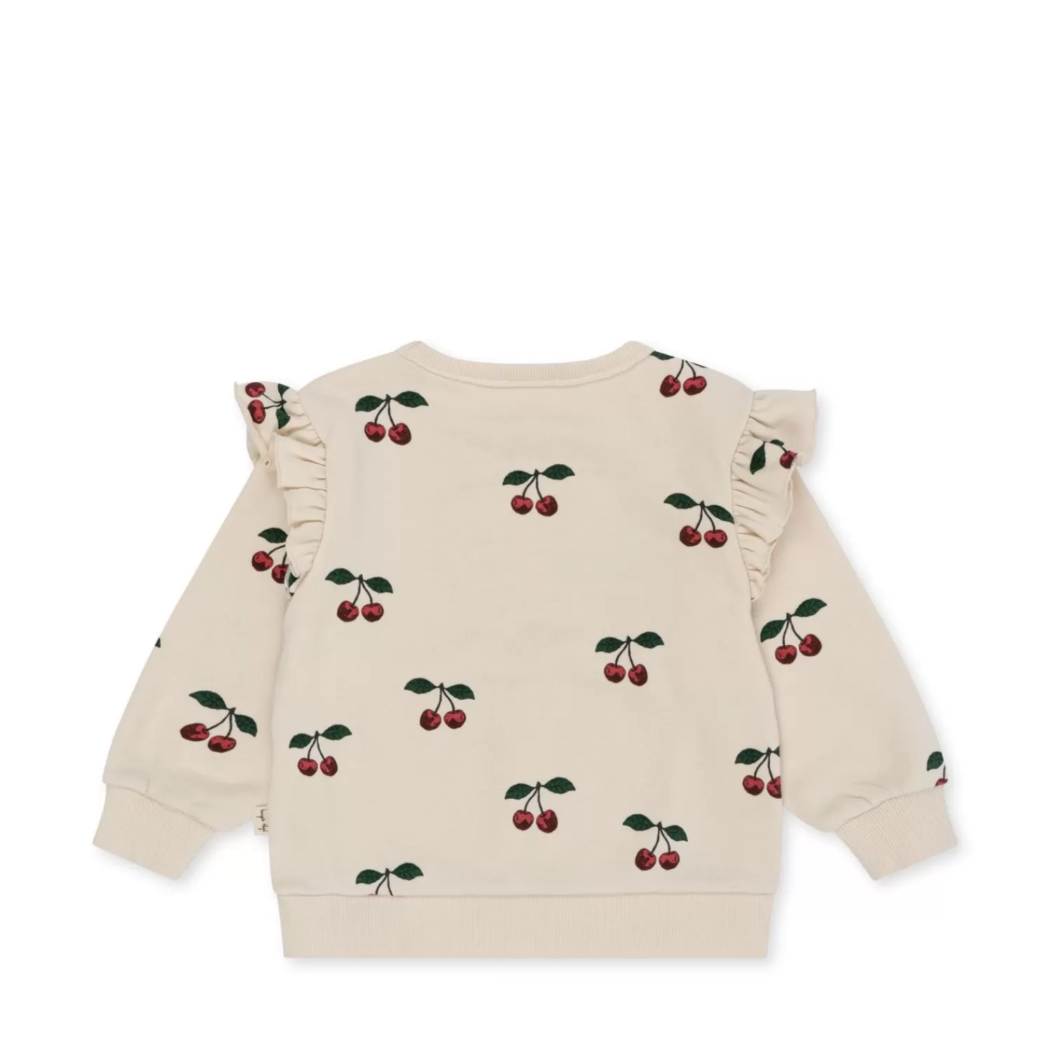 Born Konges Sløjd Lou Sweatshirt Med Flaeser - Ma Grande Cerise