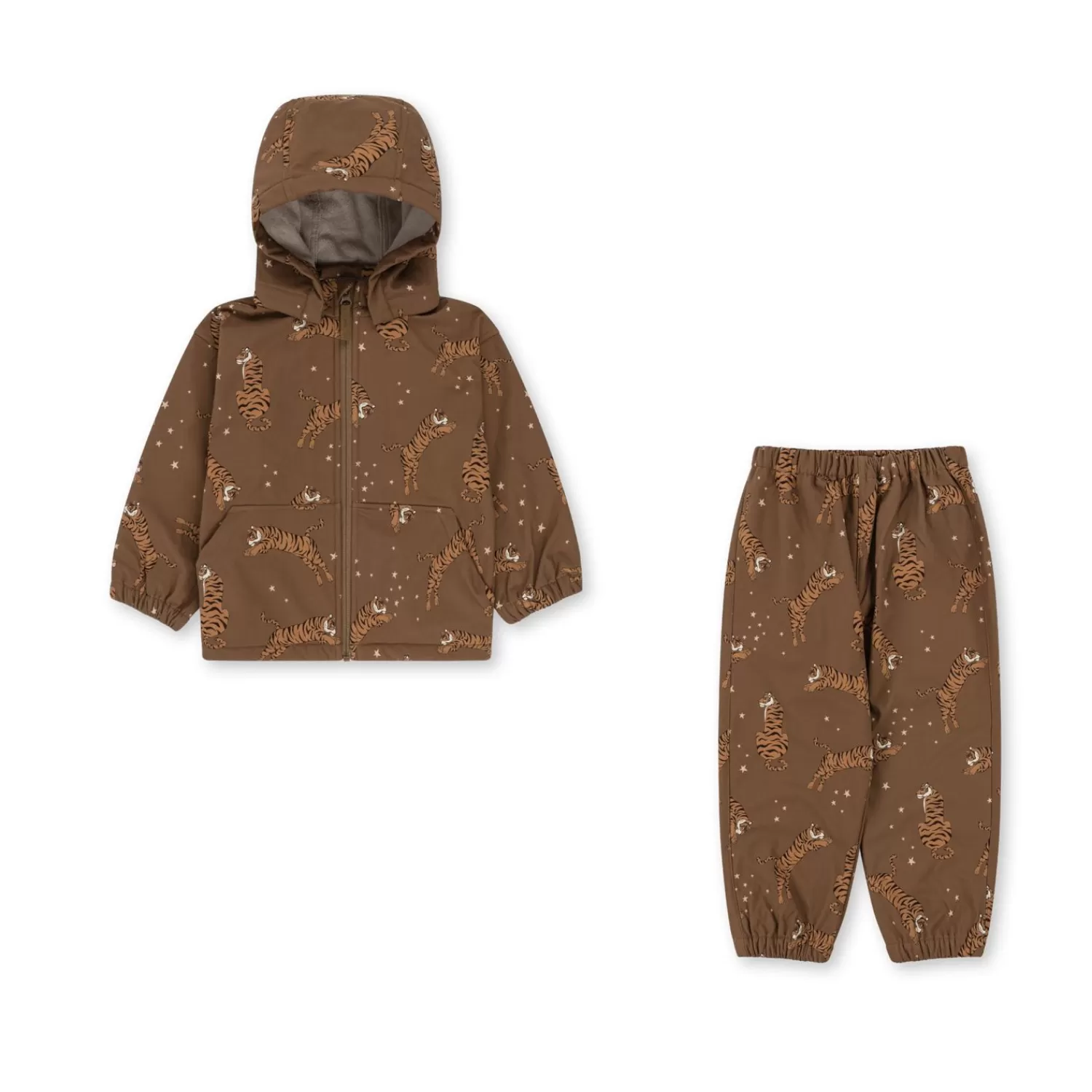 Born Konges Sløjd Lune Softshell Saet - Tiger
