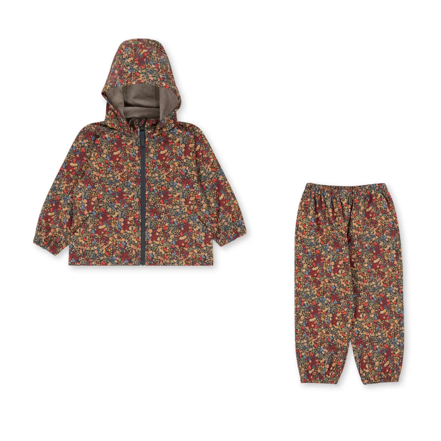 Born Konges Sløjd Lune Softshell Saet - Villetta Blue