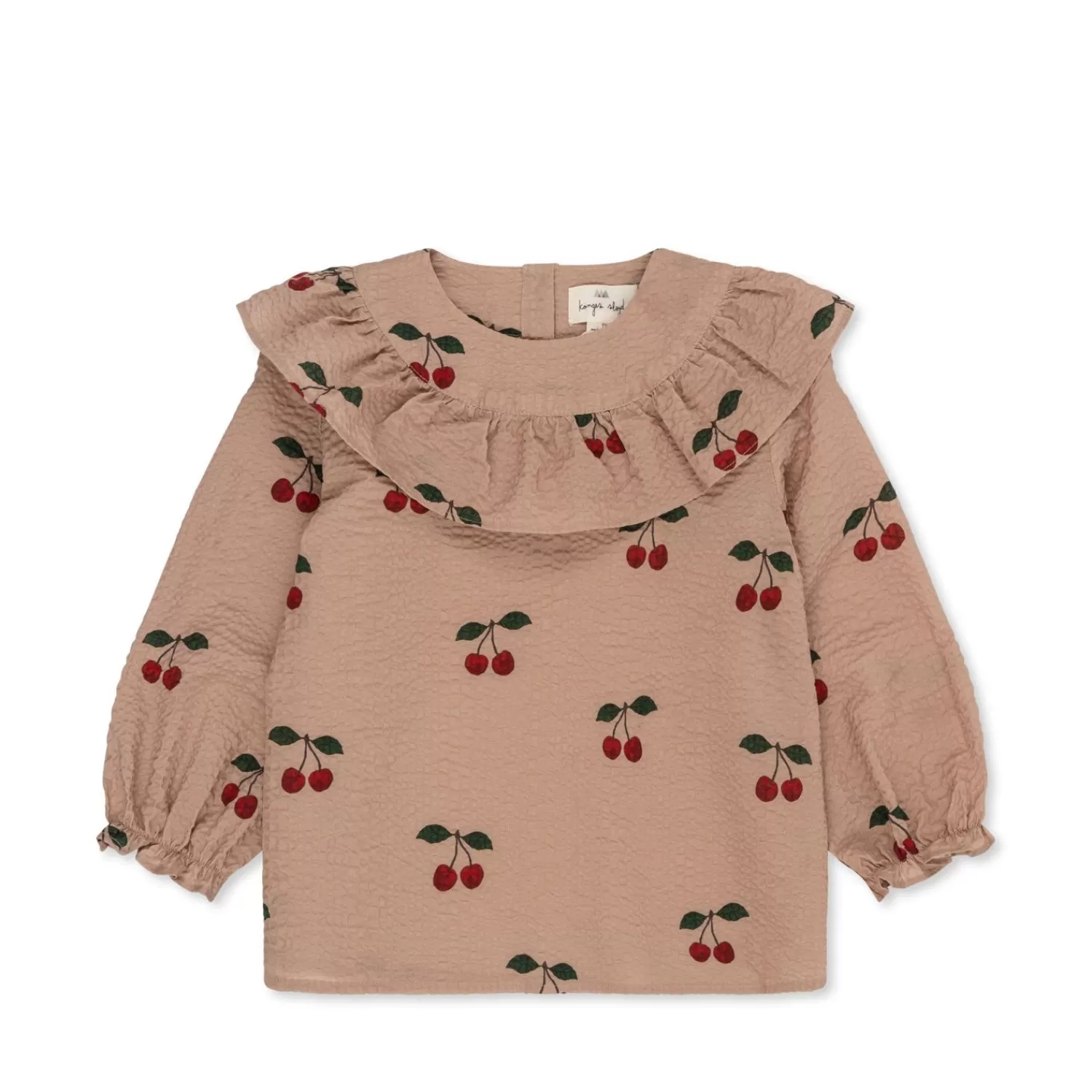 Born Konges Sløjd Lunella Bluse - Ma Grande Cerise Blush