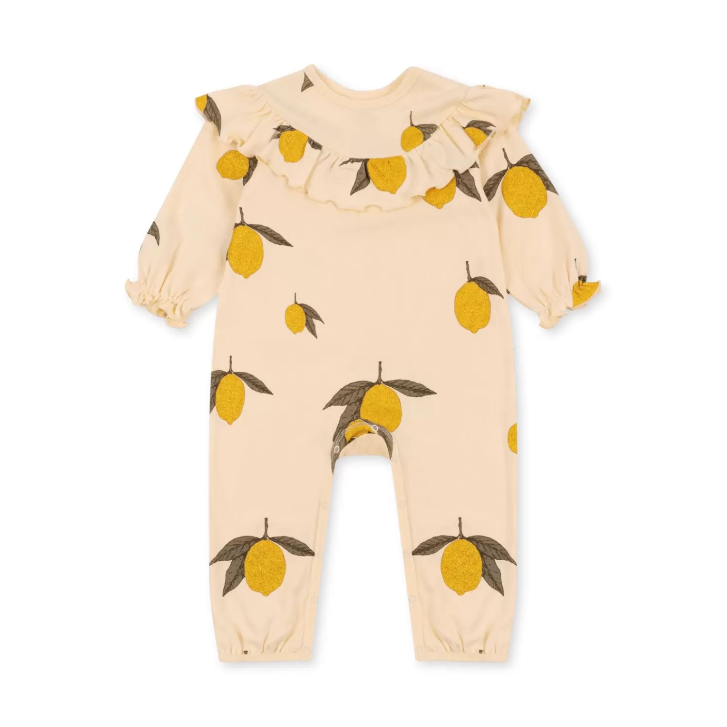 Born Konges Sløjd Malli Glimmerromper - Mon Grand Lemon Glitter