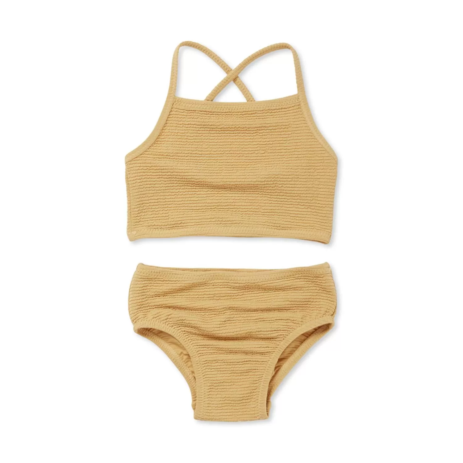 Born Konges Sløjd Marigold Pige Bikini - Orange Sorbet