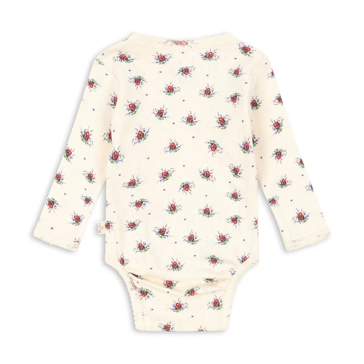 Born Konges Sløjd Minnie Bodystocking Til Nyfodte, - Vita Rosa Mini