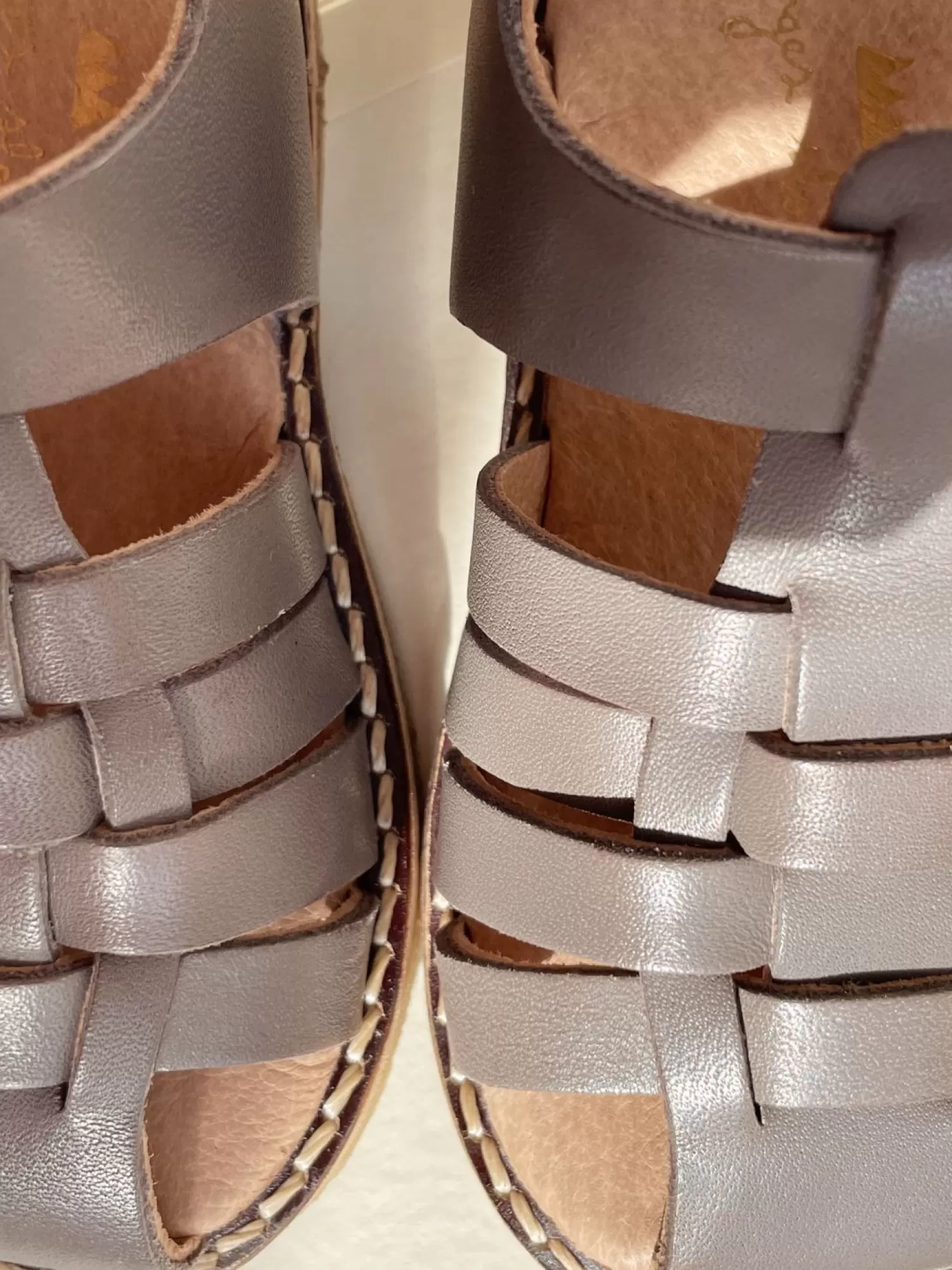 Born Konges Sløjd Minou Strap Sandals - Dove