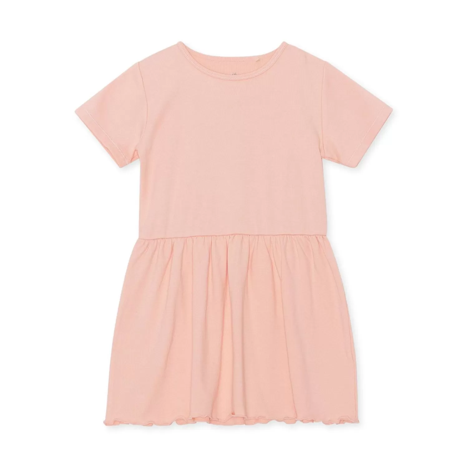 Born Konges Sløjd Niroli Kortaermet Kjole - Peach Melba
